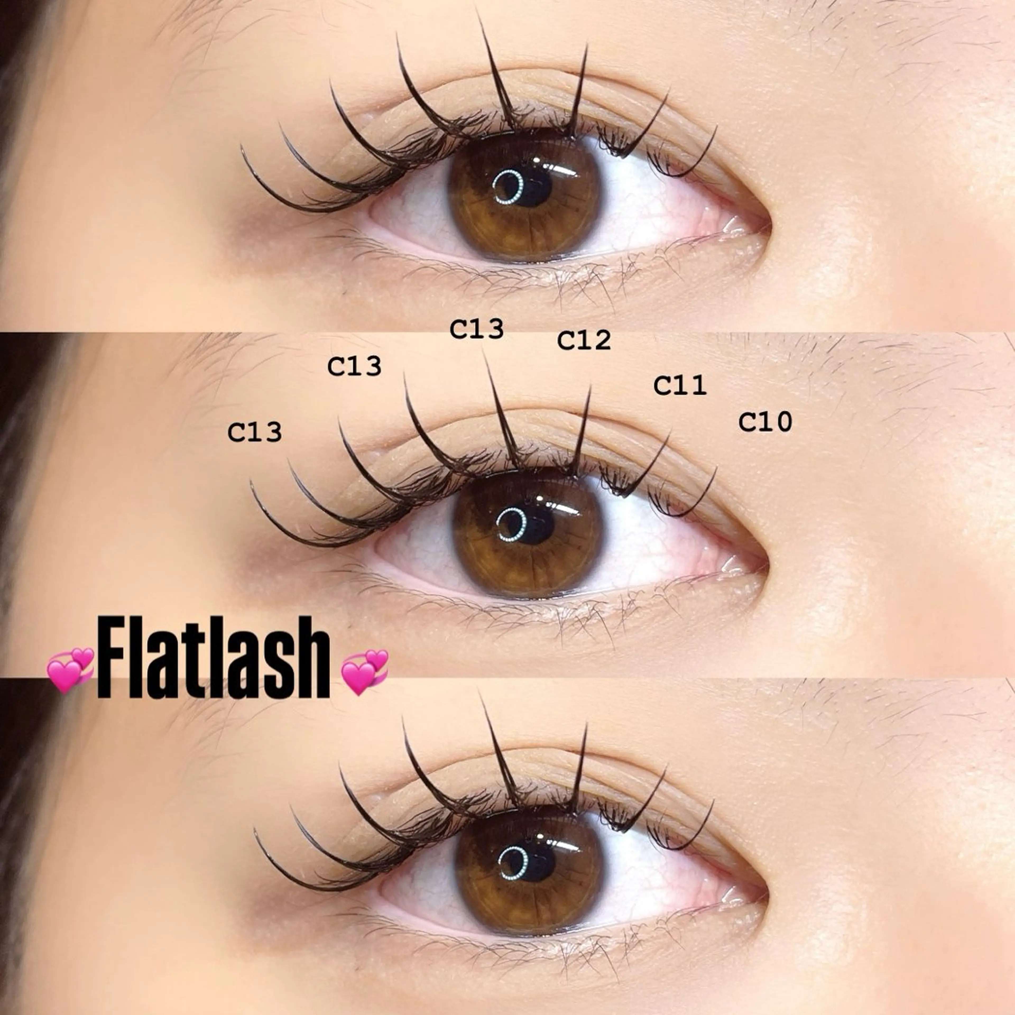 マツエク・マツパ マツエク Mell Yuuna ♡パリエク /束感のマツエク・マツパデザイン