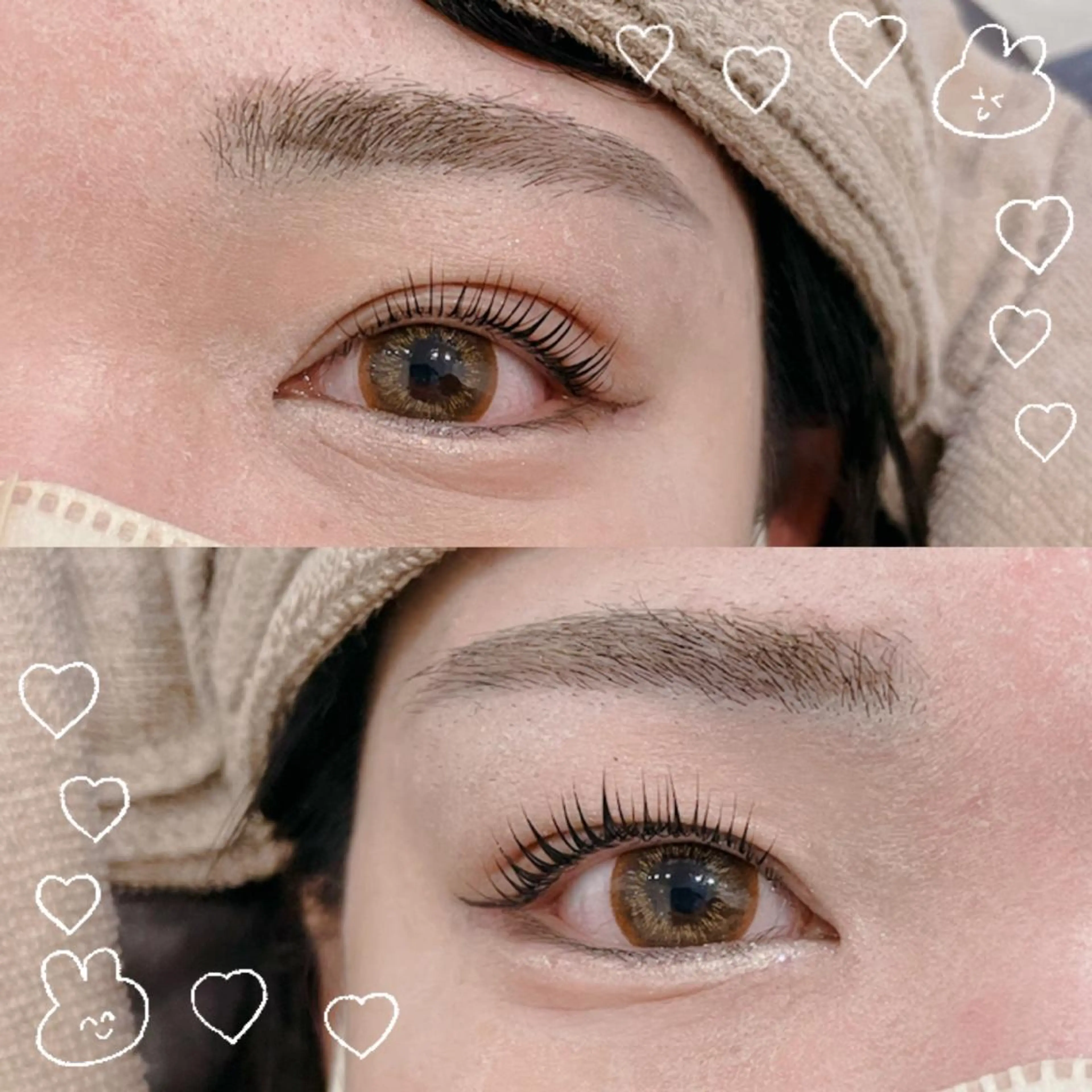 マツエク・マツパ パリジェンヌラッシュリフト Sakurablow 天王寺店 熊代のマツエク・マツパデザイン