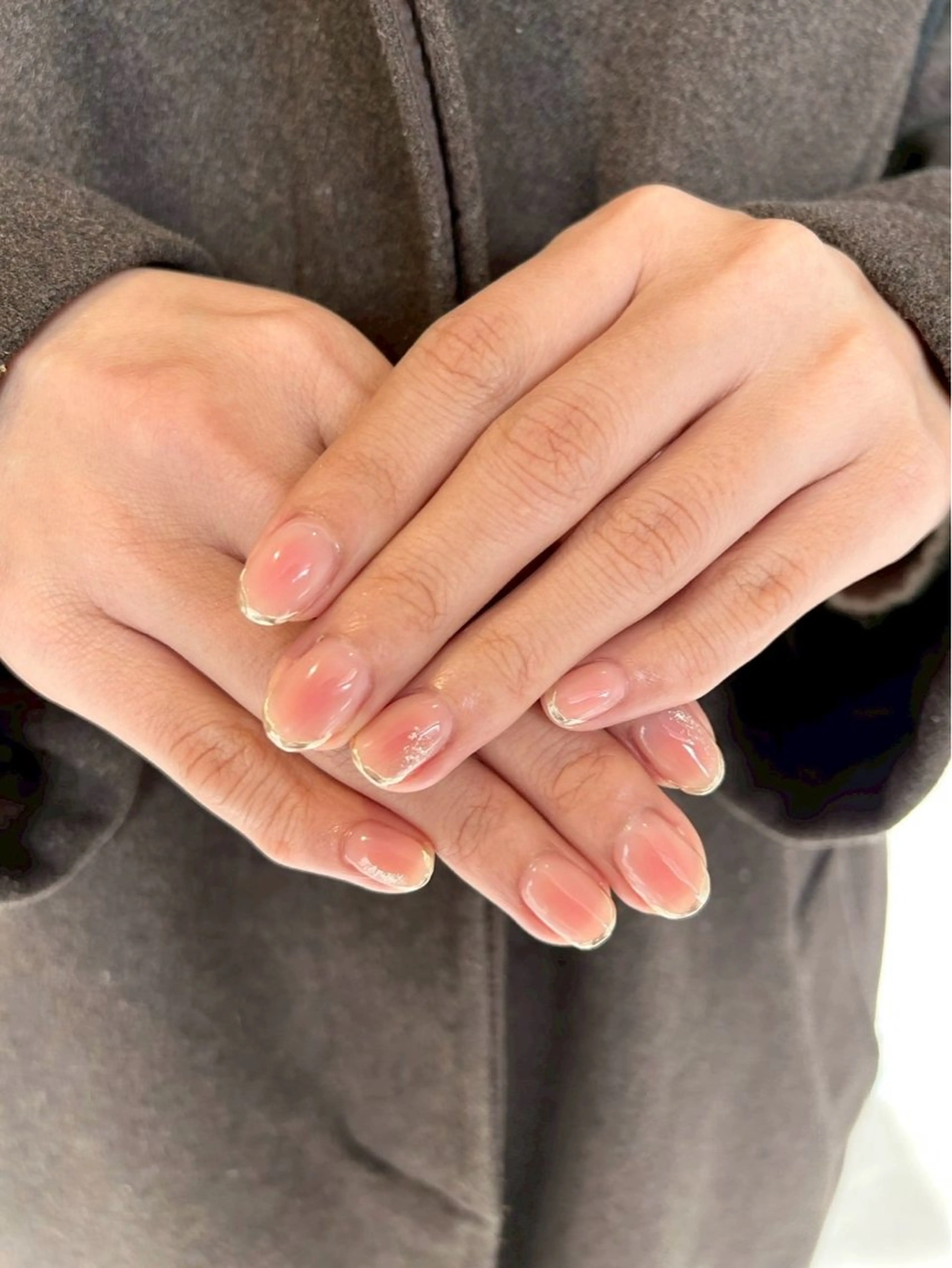 ハンド　チークネイル　オフなしの写真