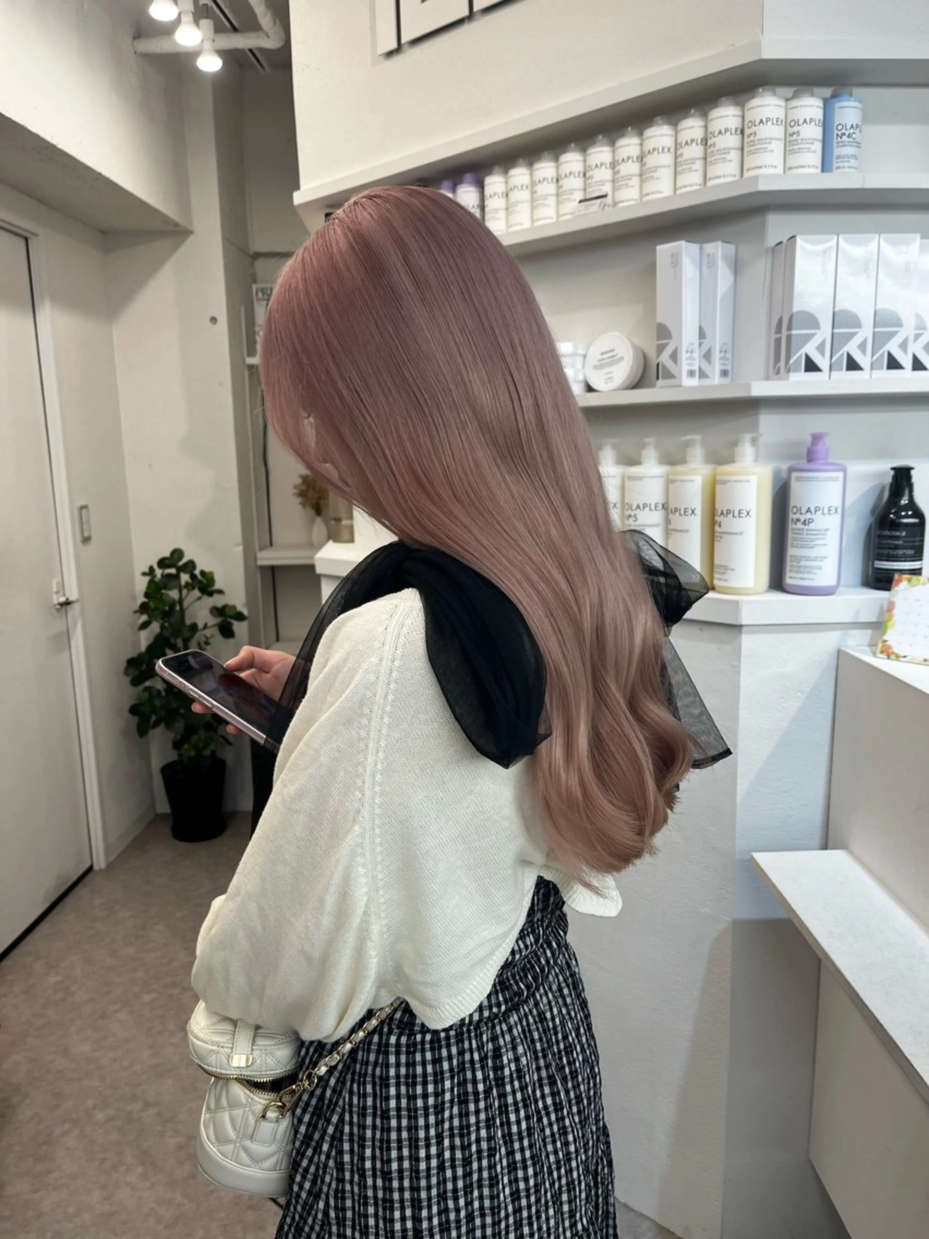 ロング カラー PELE所属・カットモデル無料‪ レイヤー、ボブ森龍哉のヘアスタイル