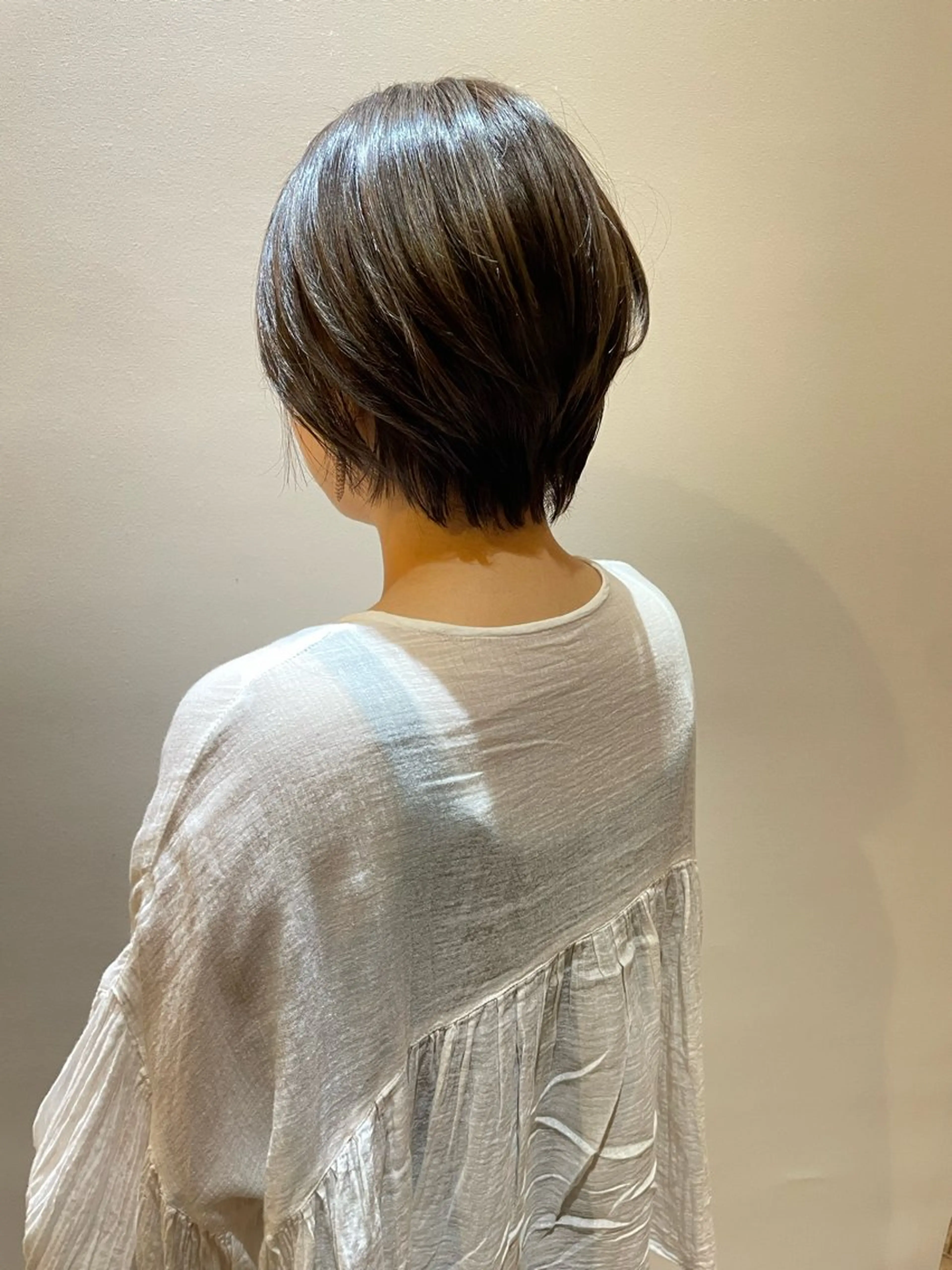 ショート ボブ/ショートボブ/ 岡山駅/別曽遥也のヘアスタイル