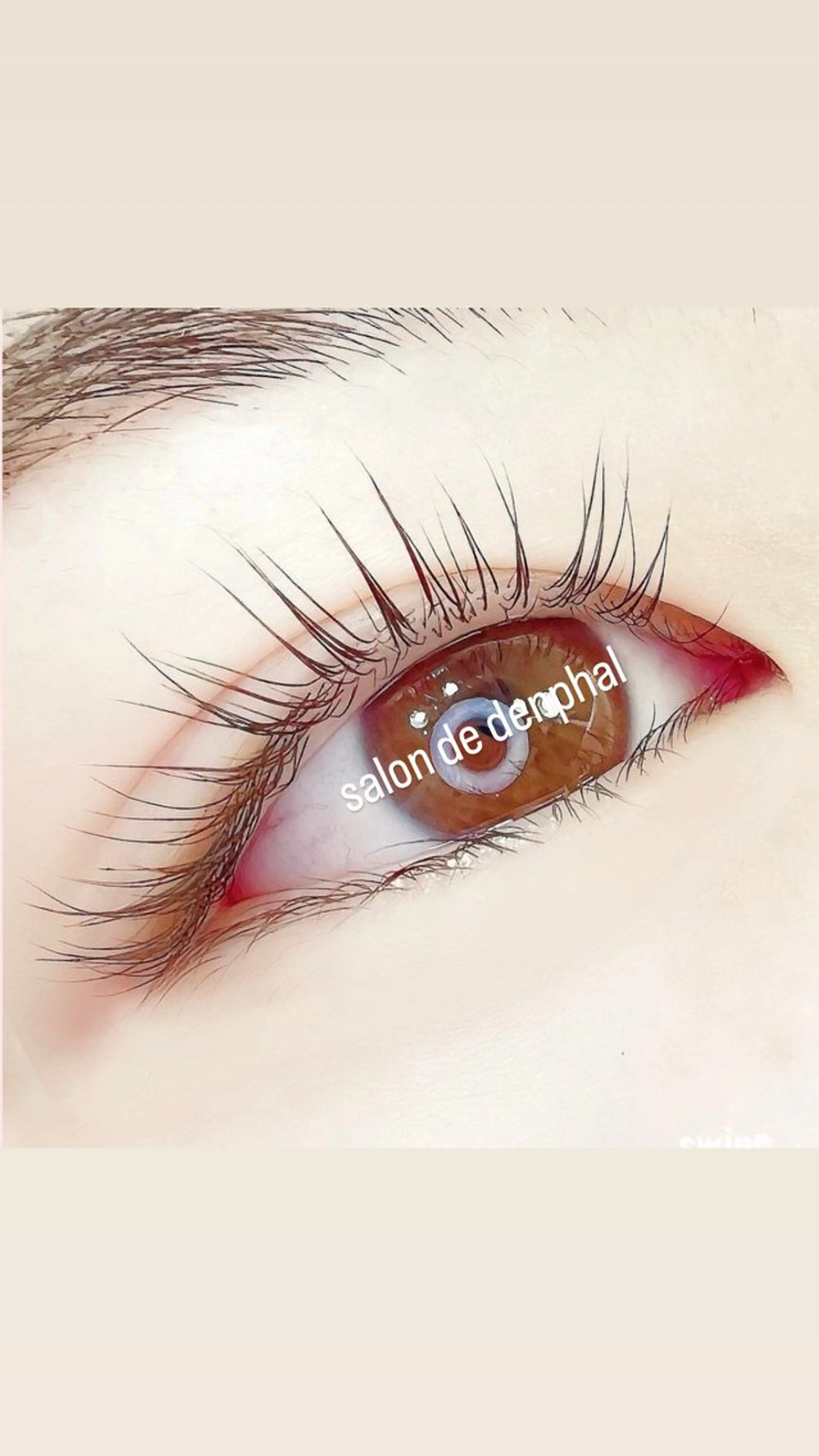 マツエク・マツパ 韓国風マツエク 一重×まつ毛パーマ マツパ サロンドデンファレ所属・salon de denphal 片岡のマツエク・マツパデザイン