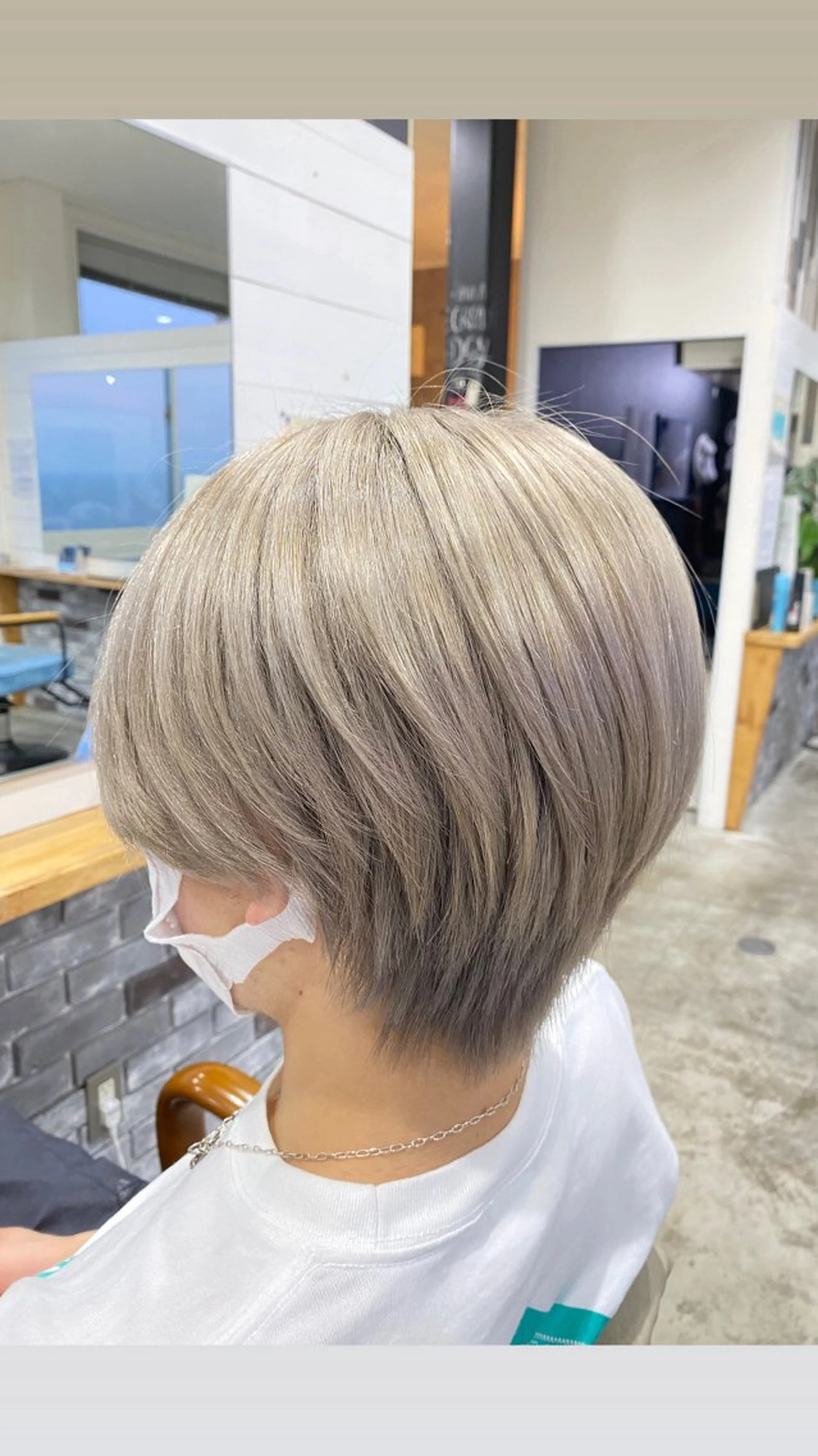 ショート カラー ヘアカラー off the Lip park所属・高橋 翼のヘアスタイル