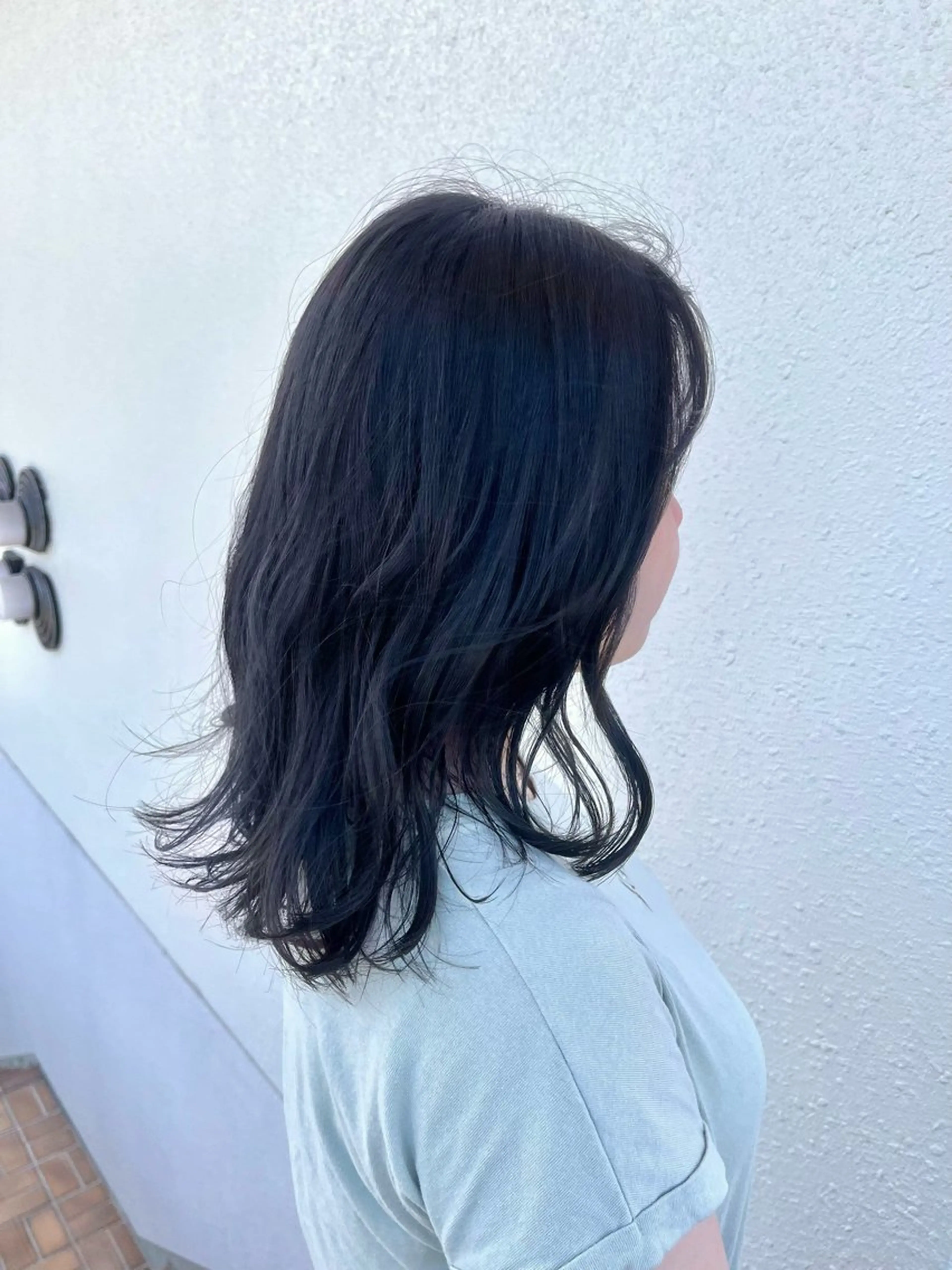 ミディアム カラー __ みずきのヘアスタイル