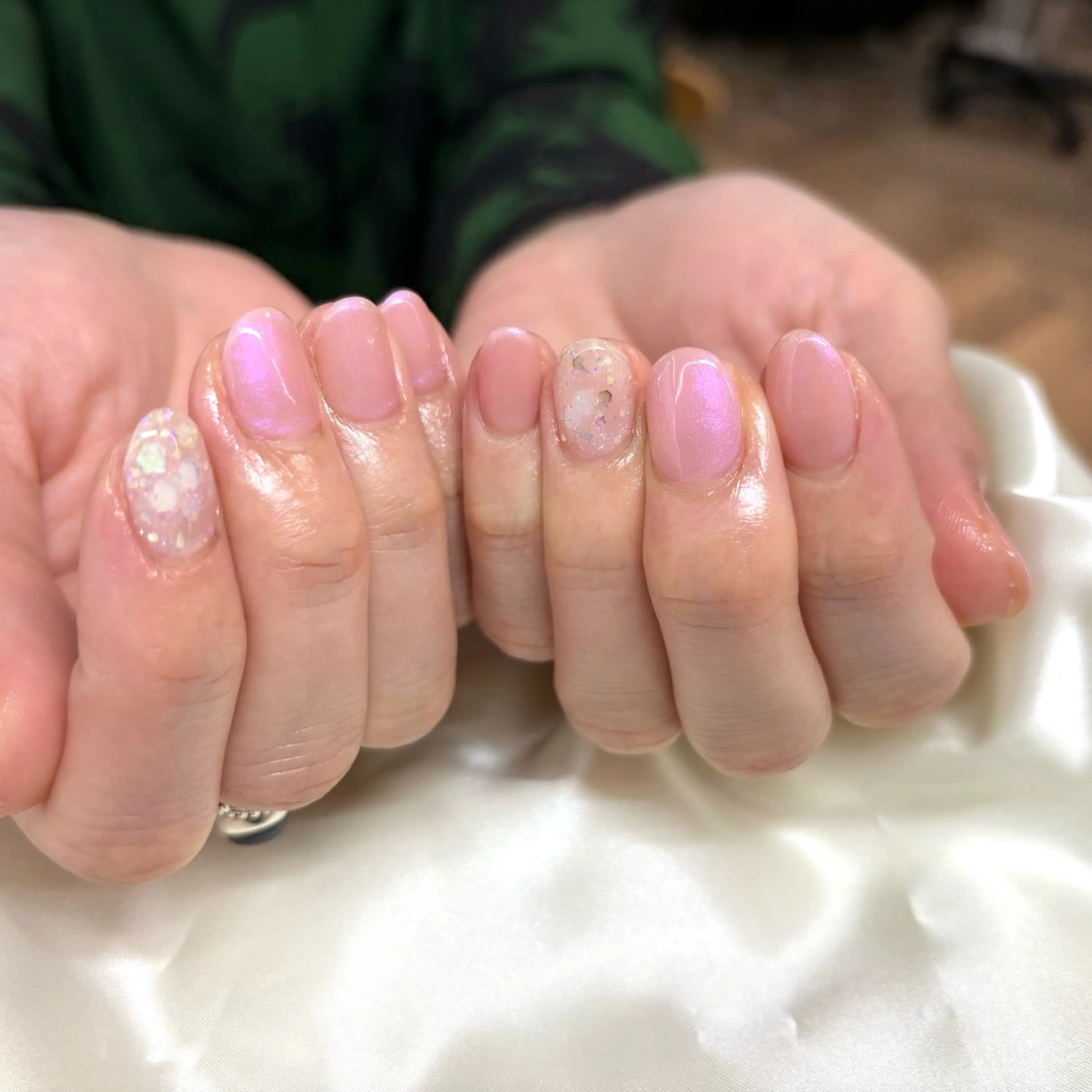 ネイル ワンカラーネイル SHIMA YURIEのネイルデザイン