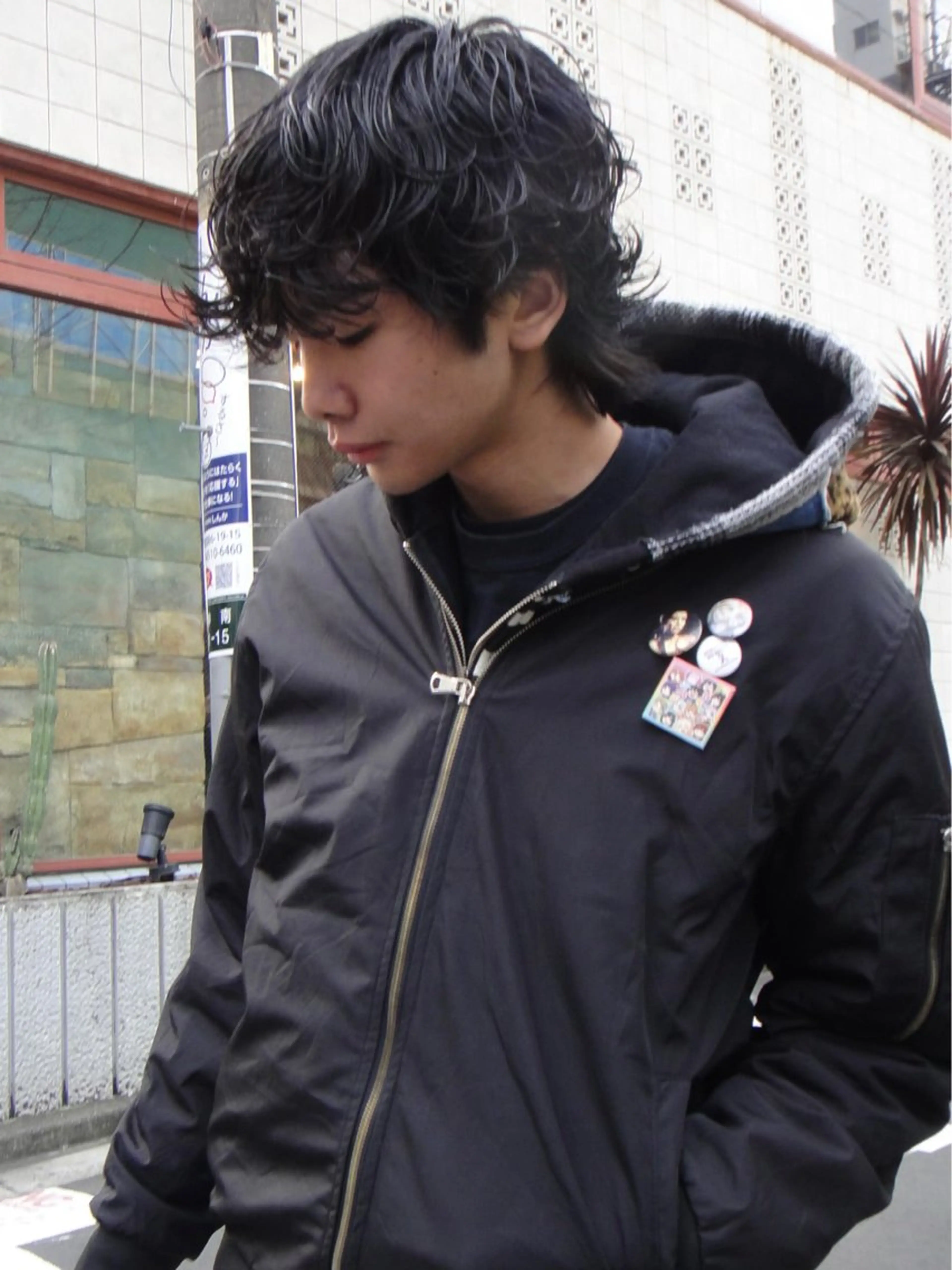 パーマ メンズ カット パーマ メンズカット パーマ[佐橋]のヘアスタイル