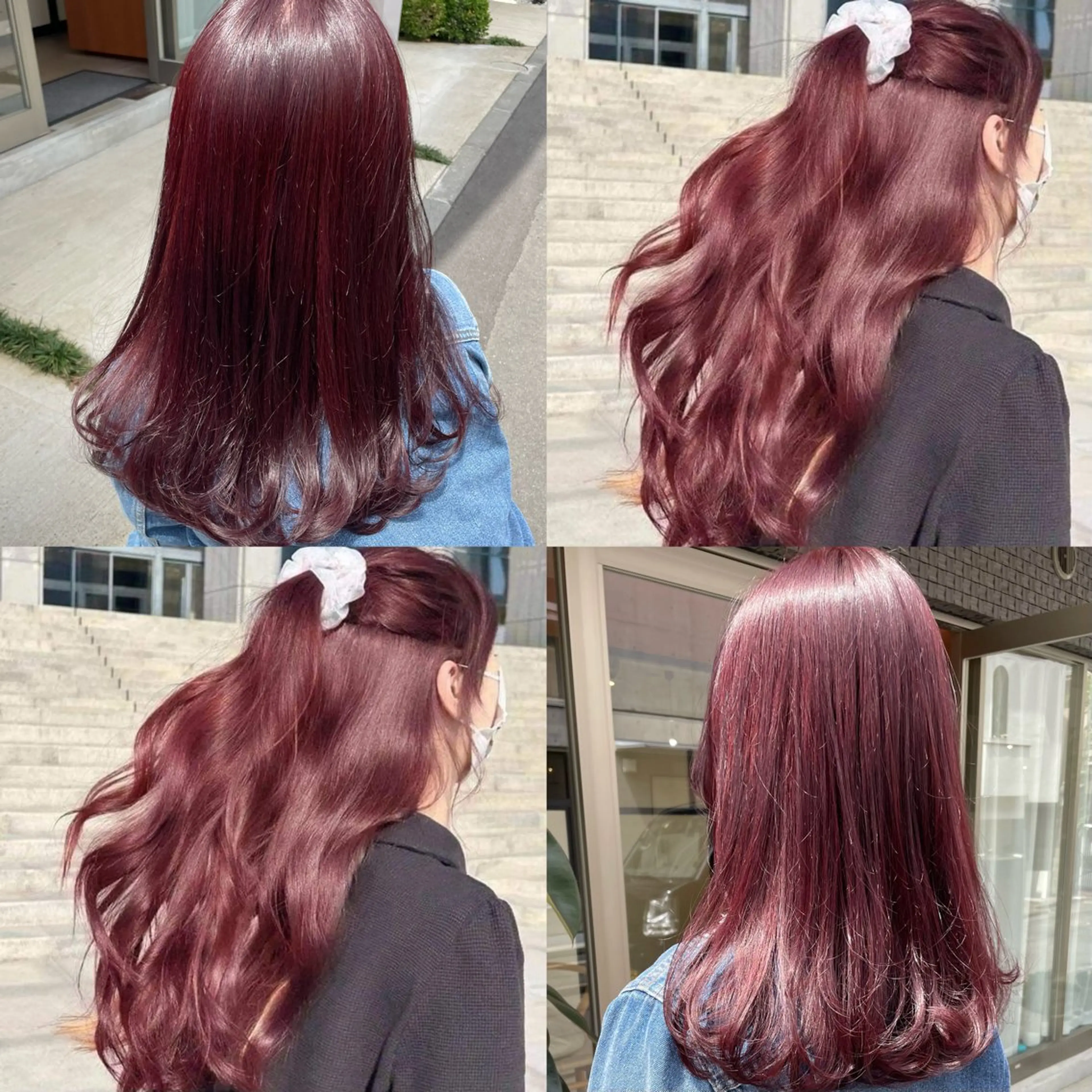 セミロング カラー カット ヘアカラー トリートメント kana ブリーチなしカラー✨のヘアスタイル