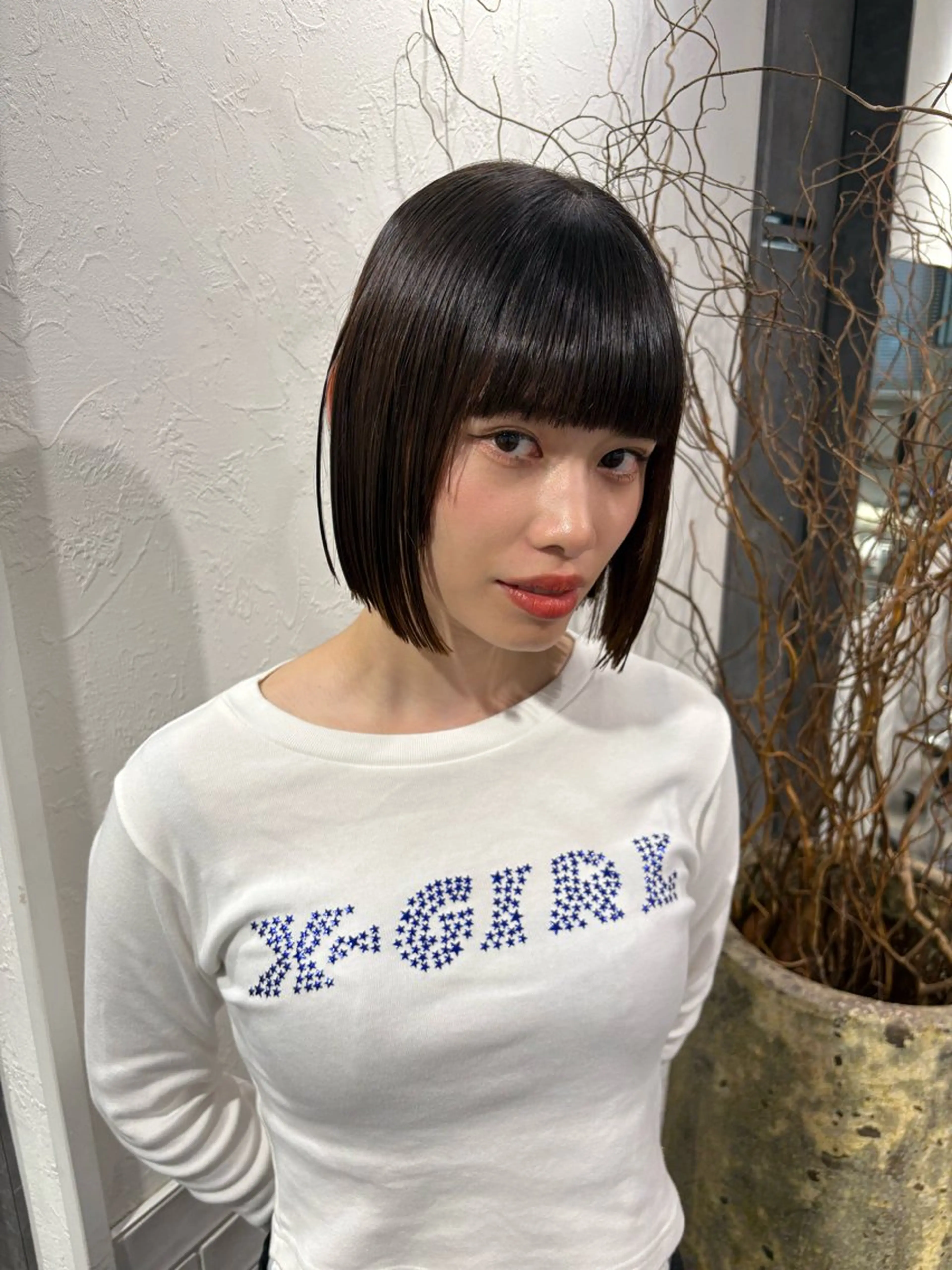 【🎄12月限定🎄】カット＋ダメージレスカラー＋２STEPトリートメントの写真