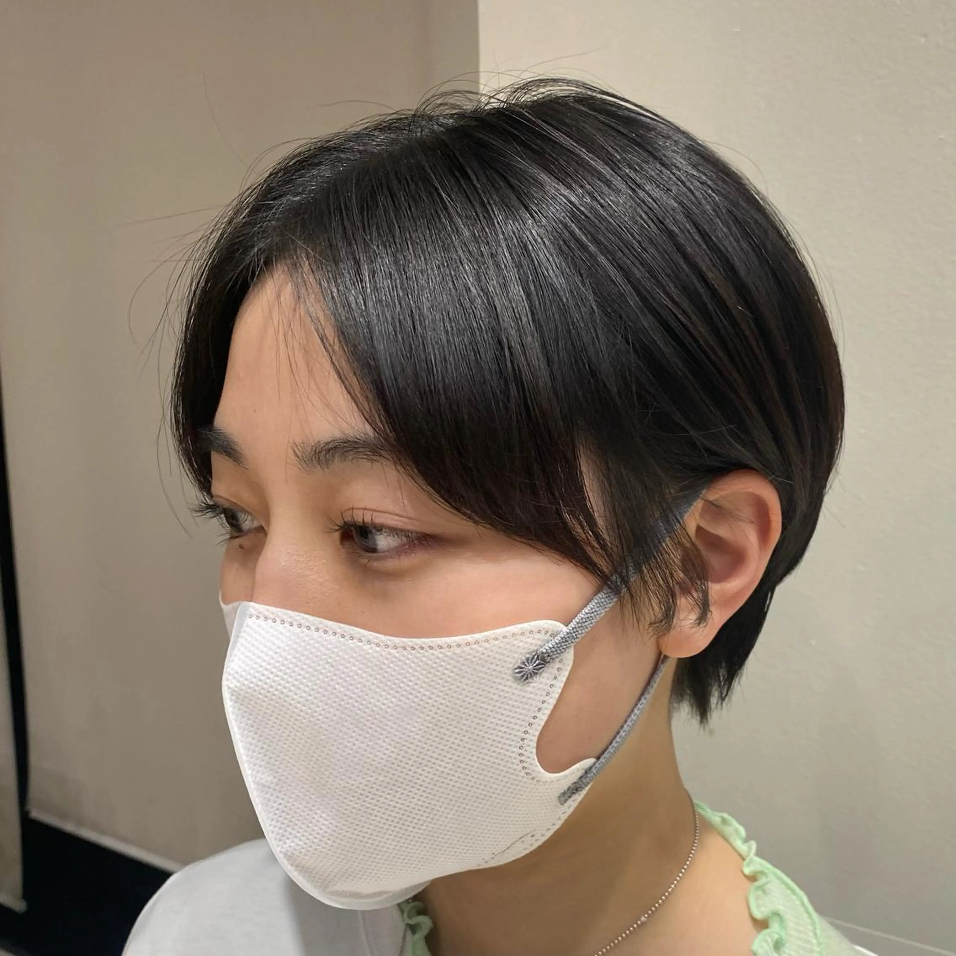 ショート カット ヘアカラー トリートメント ボブ/顔まわりレイヤ ー/新宿/KOKIのヘアスタイル