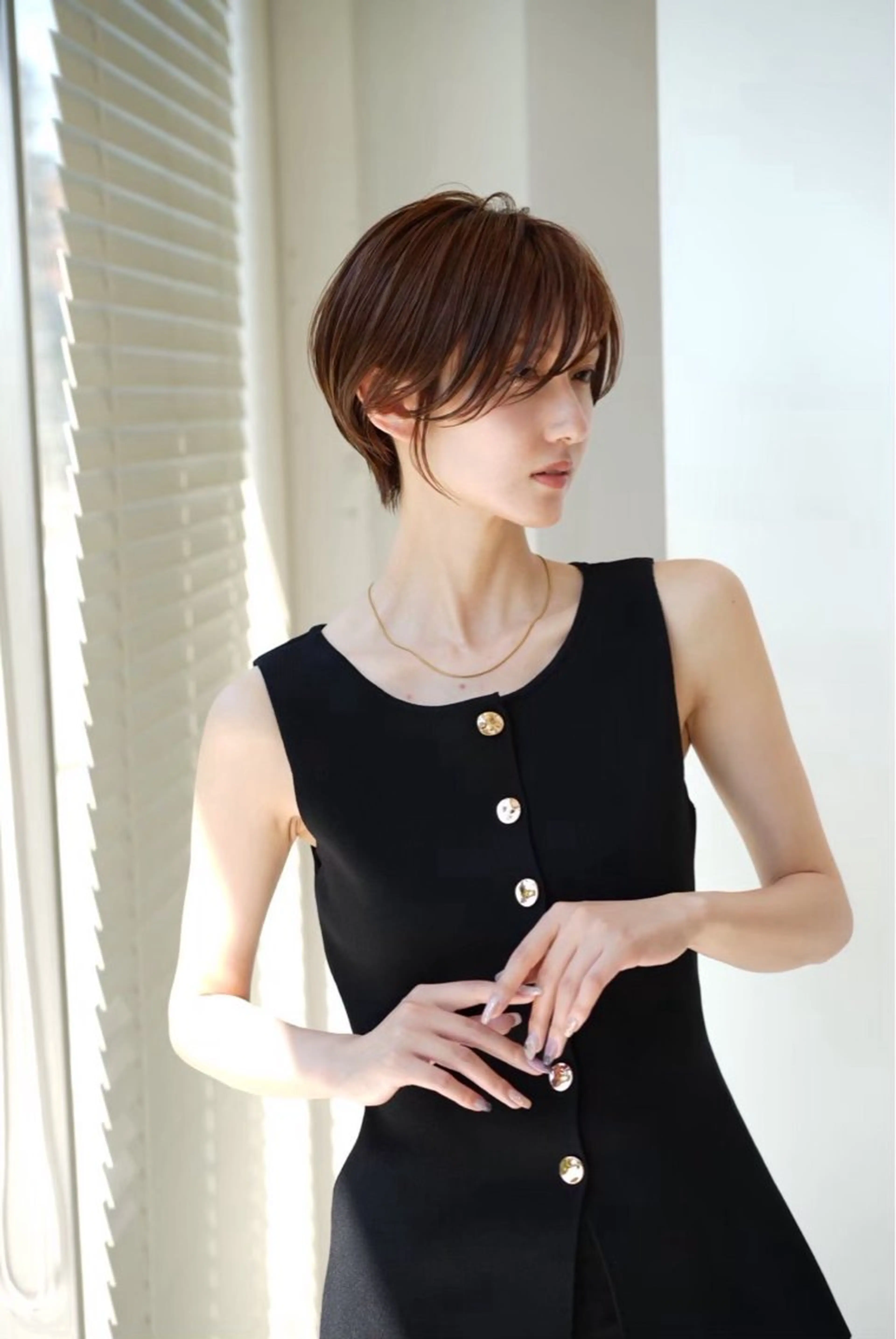 ショート カラー 加賀 千聖 /soigneのヘアスタイル