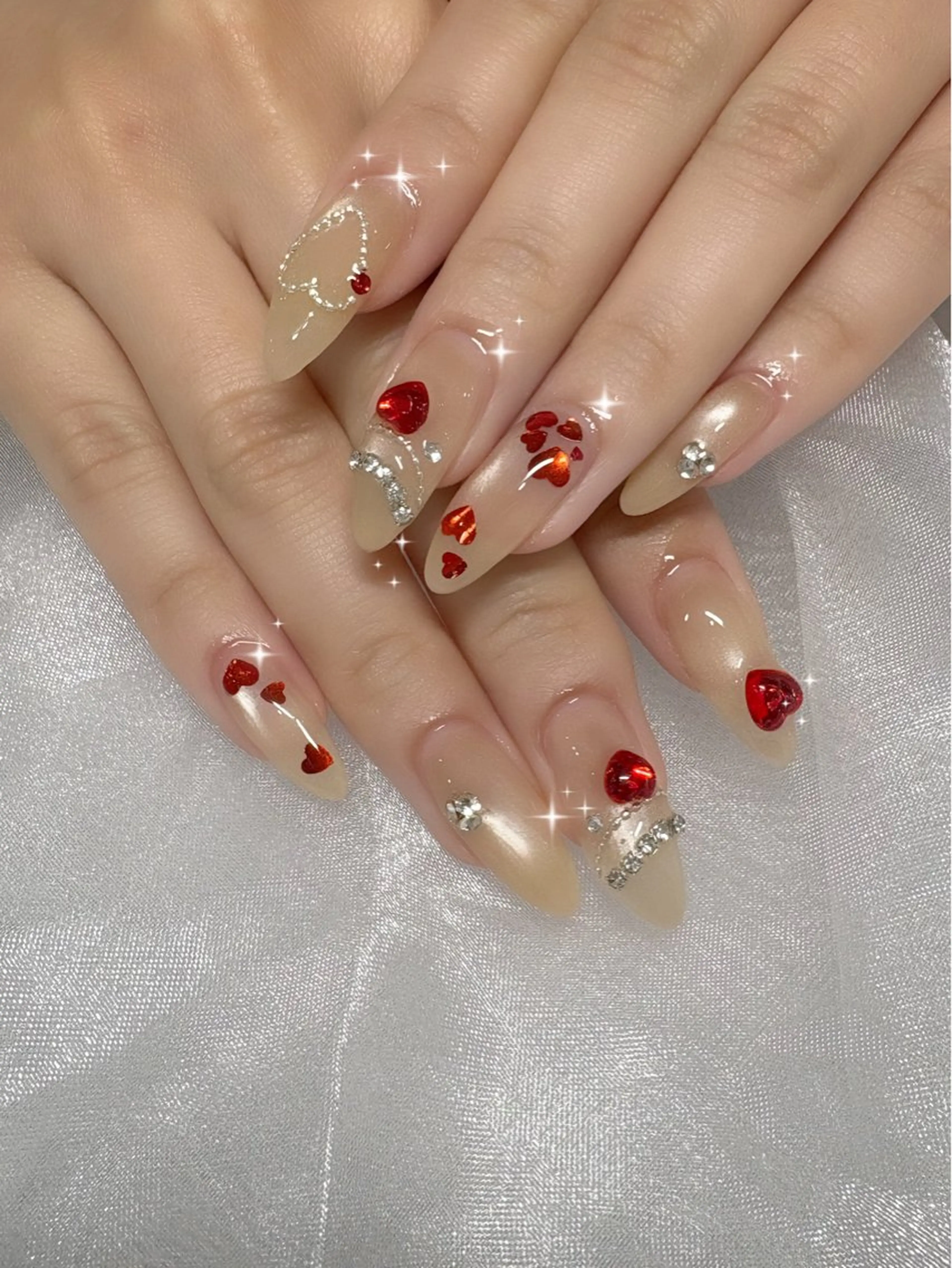 ネイル ハンドネイル THE BALM Rihoのネイルデザイン