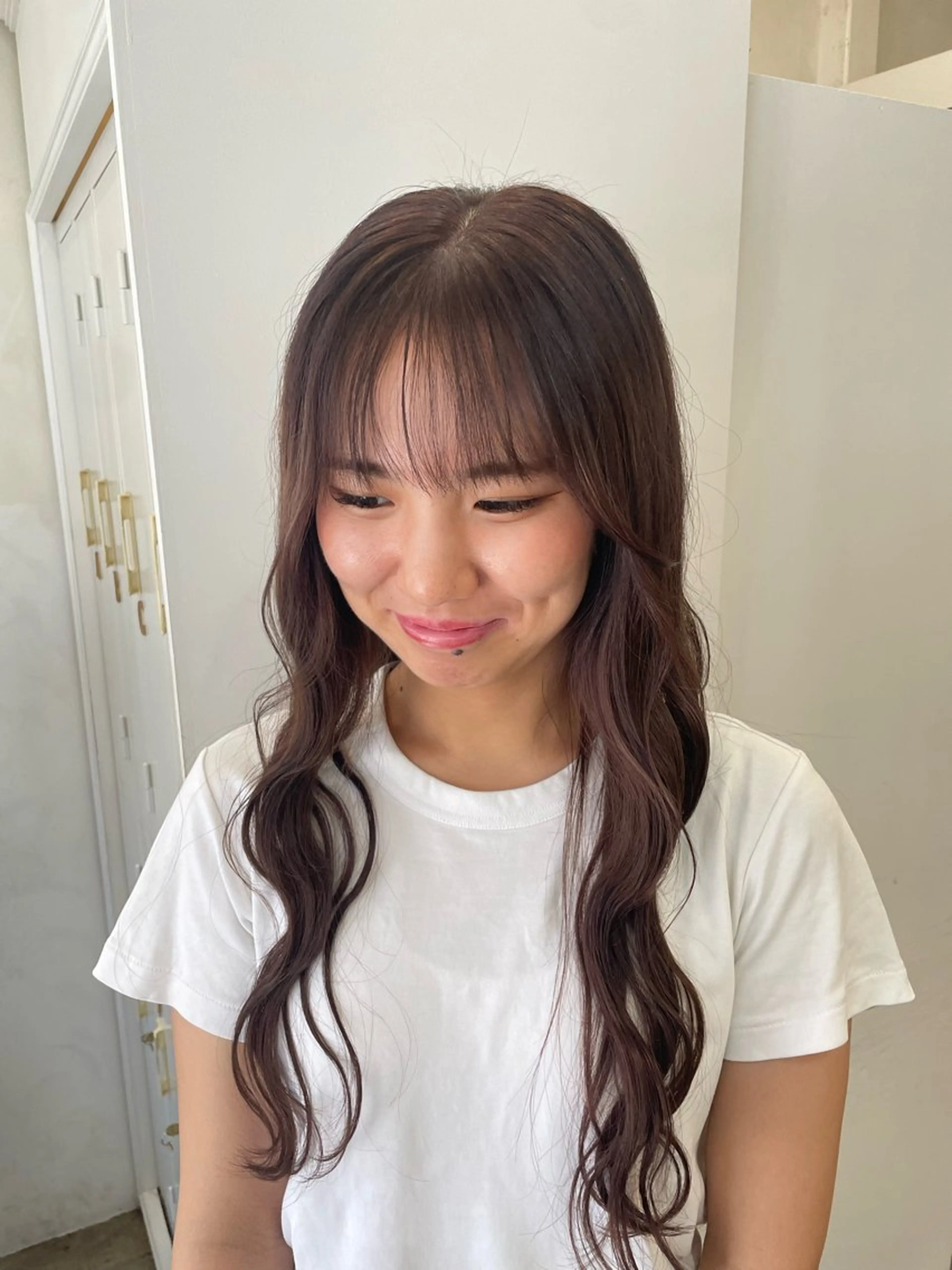 ロング カラー ヘアカラー ROMEO京橋 タナカユアンのヘアスタイル