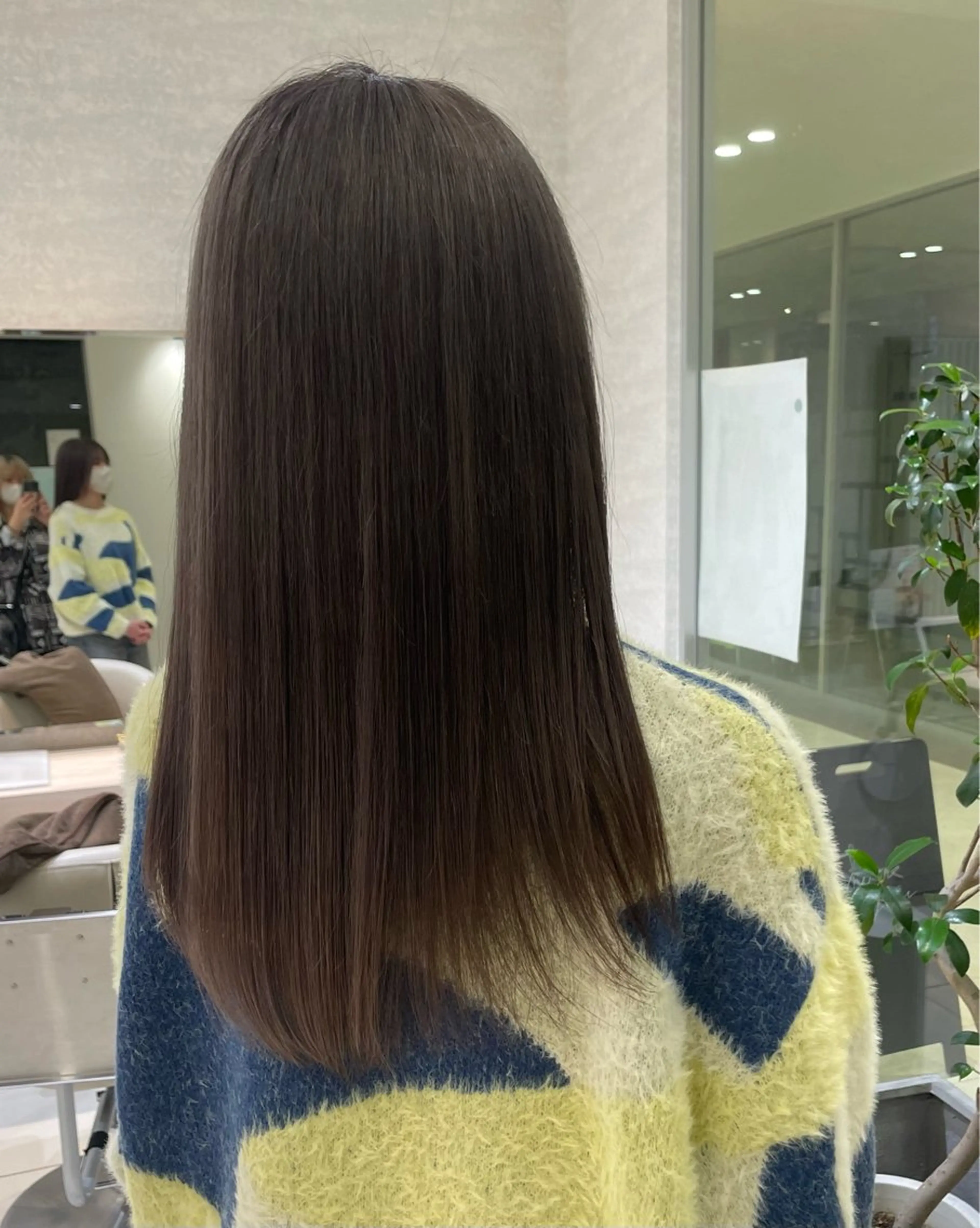 カラー カット ヘアカラー トリートメント 🫧L`pul🫧 yuiのヘアスタイル