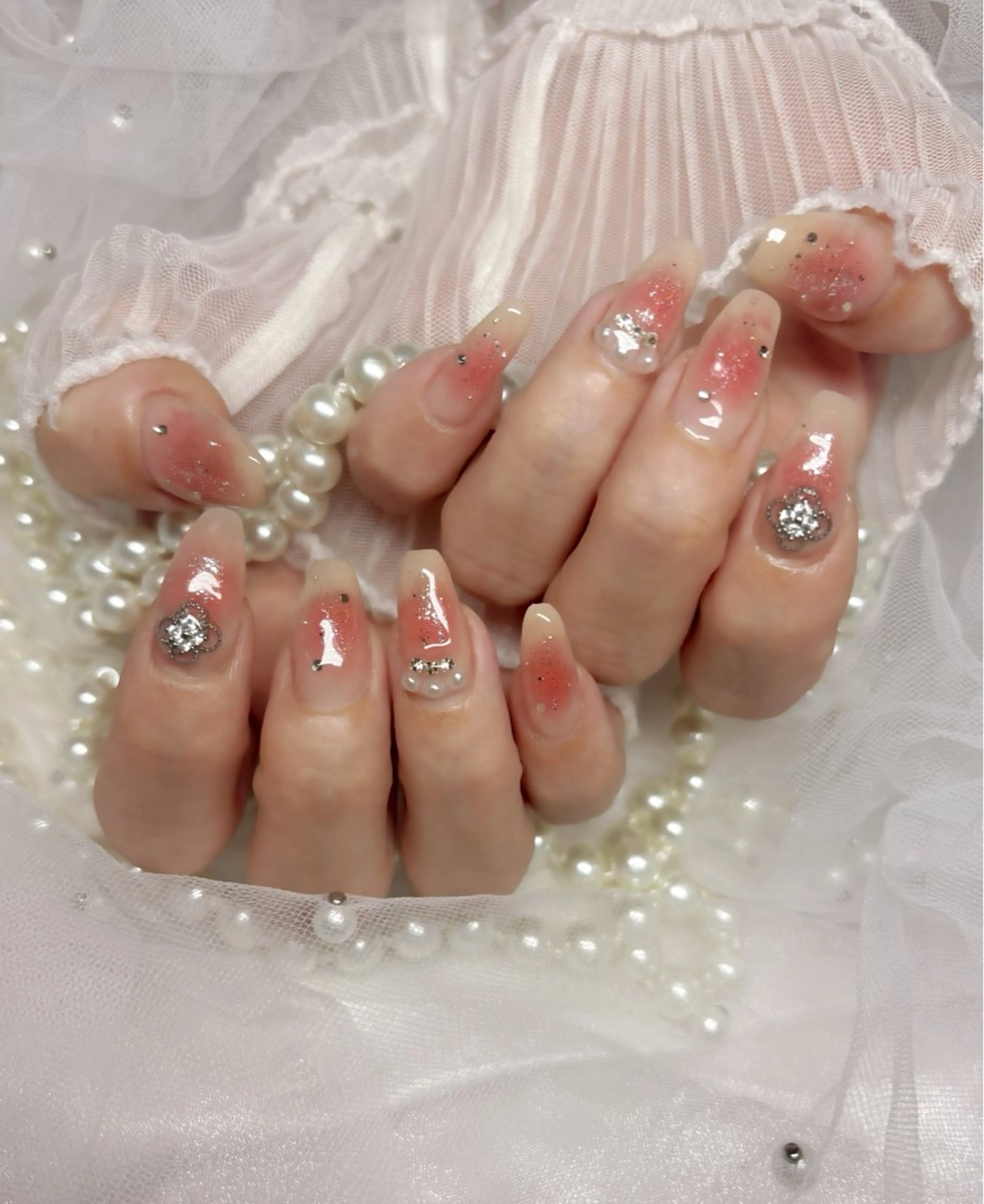 ネイル チークネイル ハンドネイル Nail Salon macherieのネイルデザイン