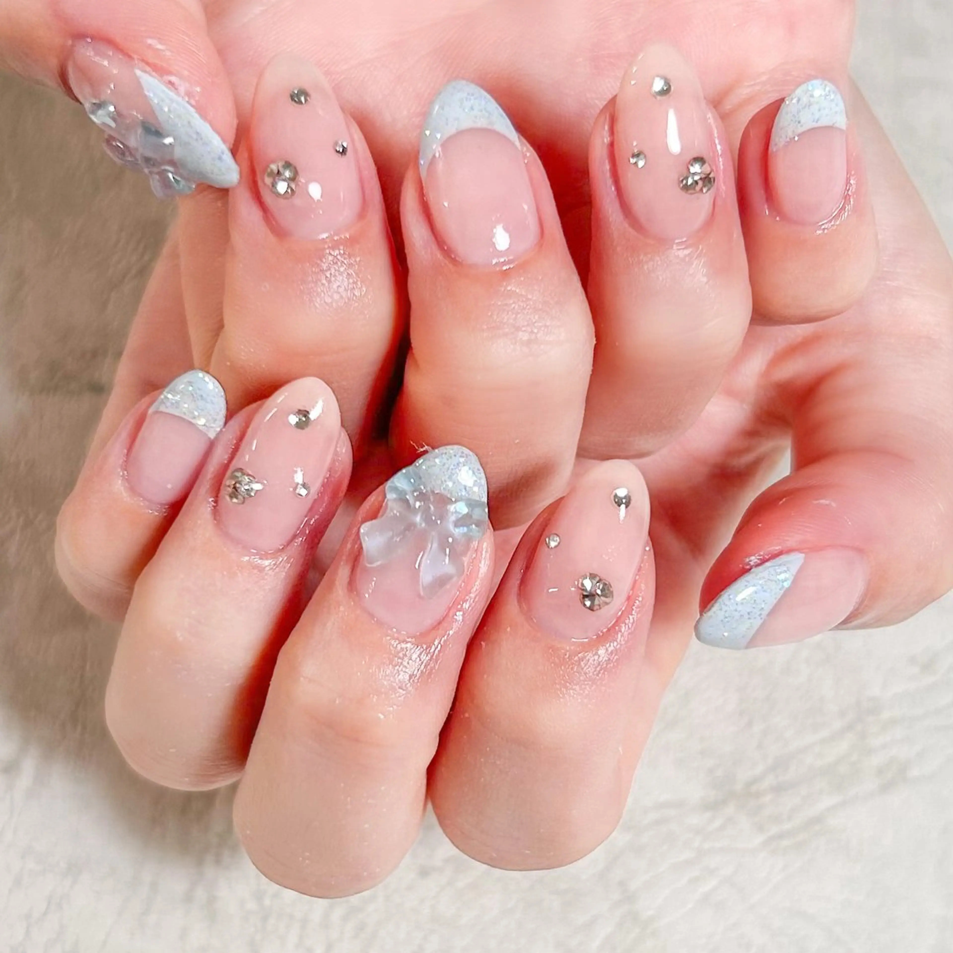 ネイル 持ち込み ハンドネイル muum_nail 新宿2分 三丁目1分のネイルデザイン