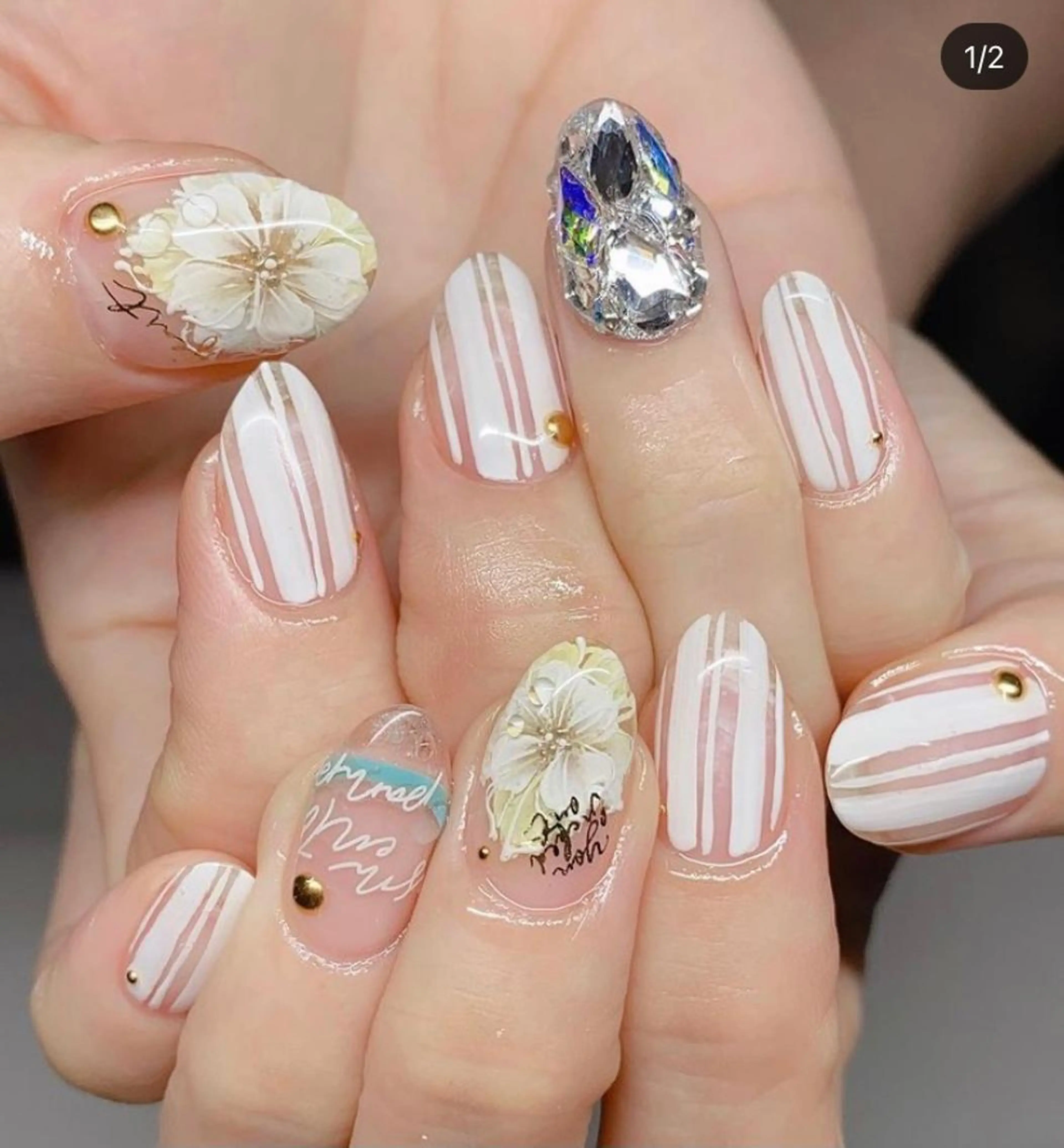ネイル ハンドネイル JINI NAIL所属・ジニ ネイルのネイルデザイン