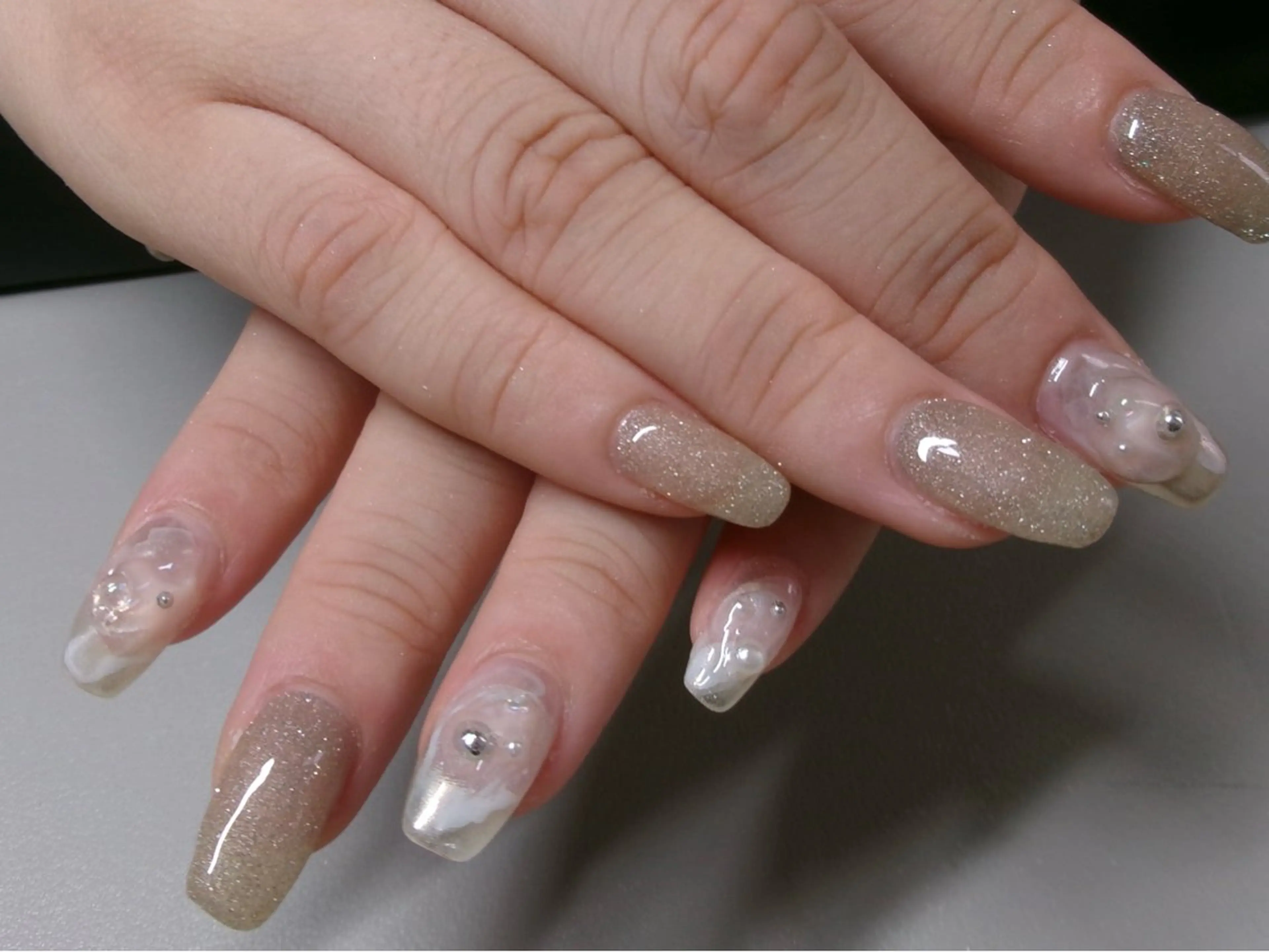 ネイル ハンドネイル 大橋 那月のネイルデザイン