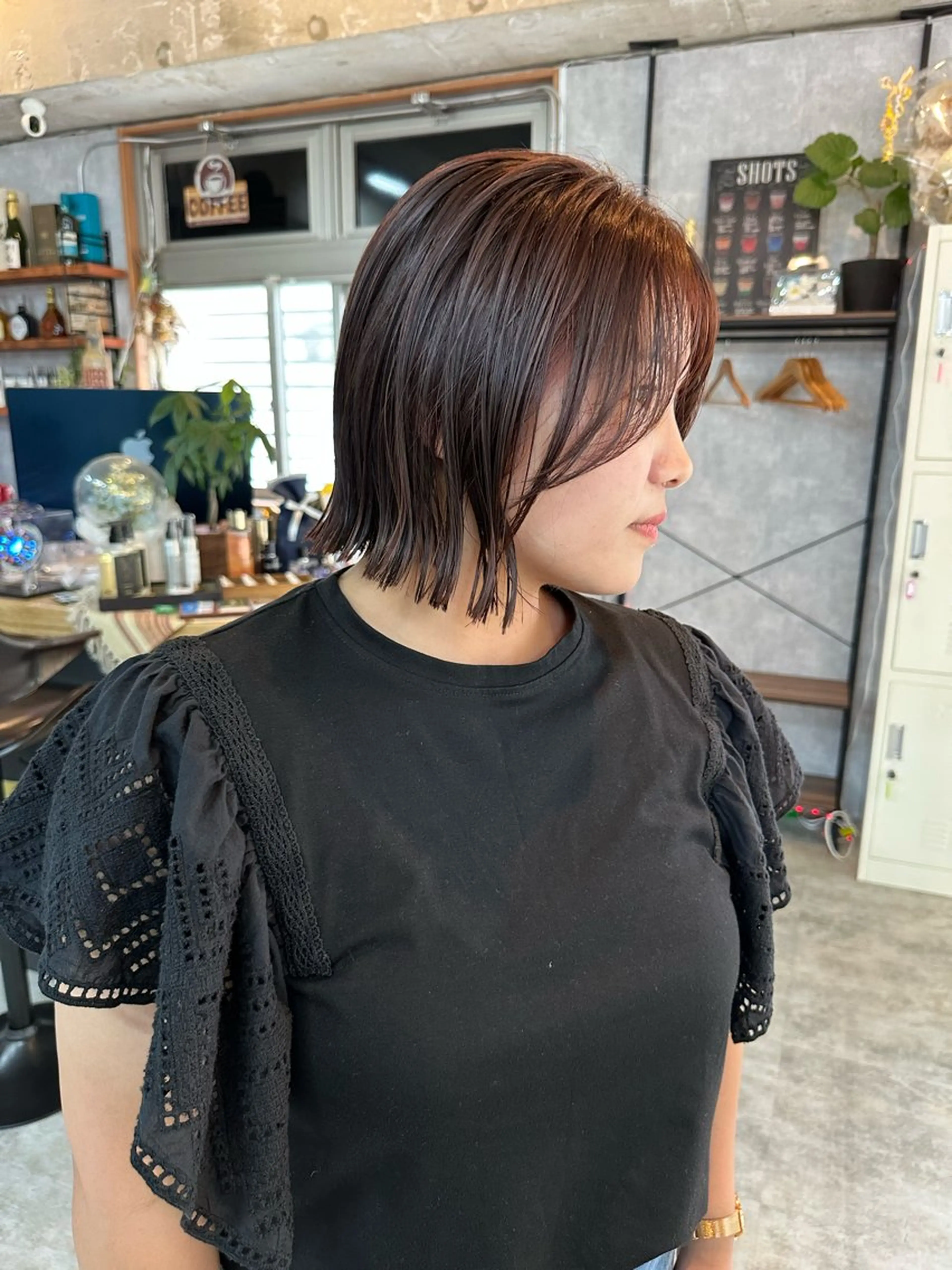 ショート 切りっぱなしボブ ショートボブ ハンサムショート 丸みショート ボブ カット ヘアカラー トリートメント C’LD hair  produce /シールドヘア所属・モテ髪/ボブ/ショー ト/アダチフウトのヘアスタイル