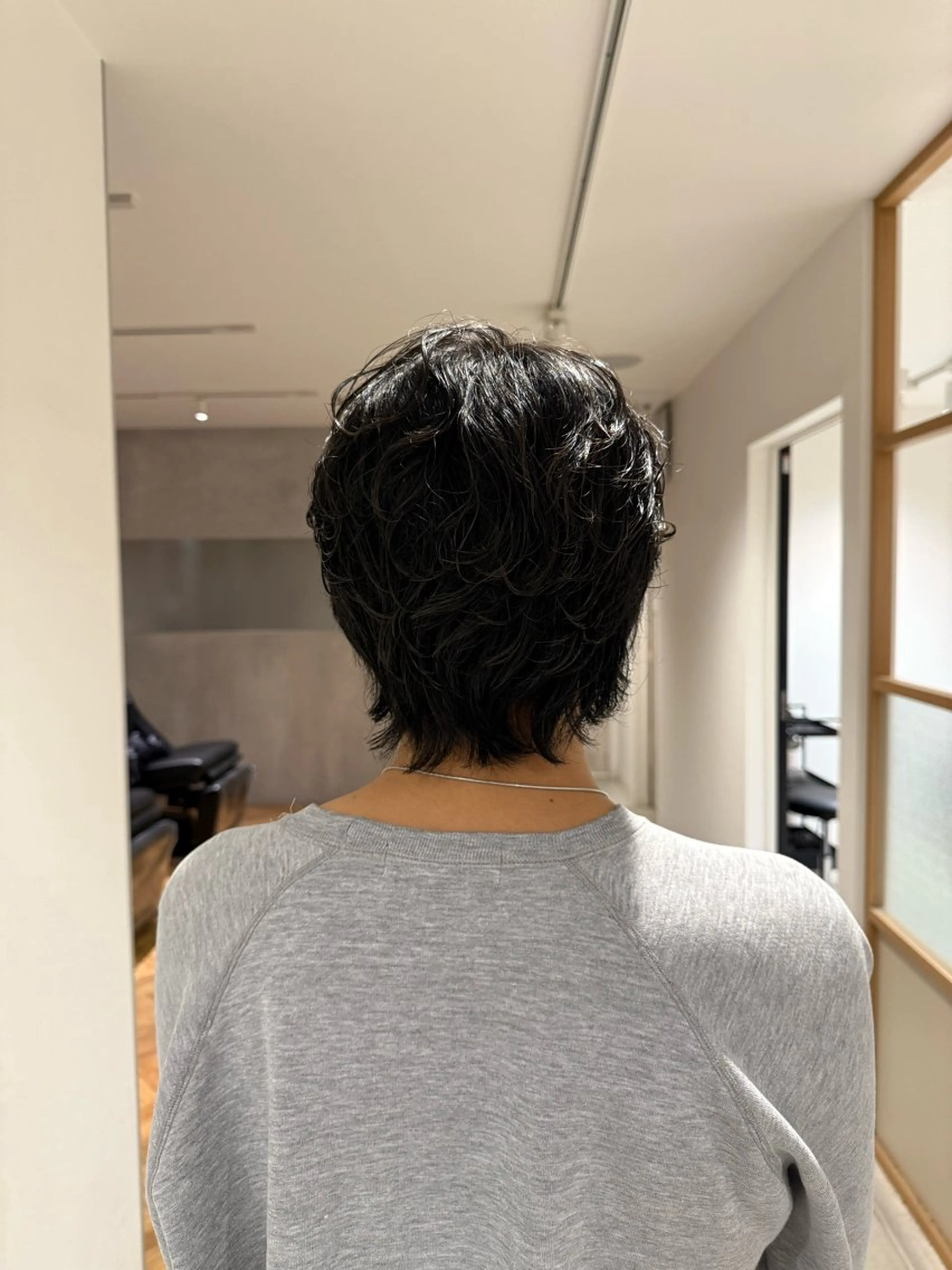 パーマ メンズ 阿部 美羽のヘアスタイル