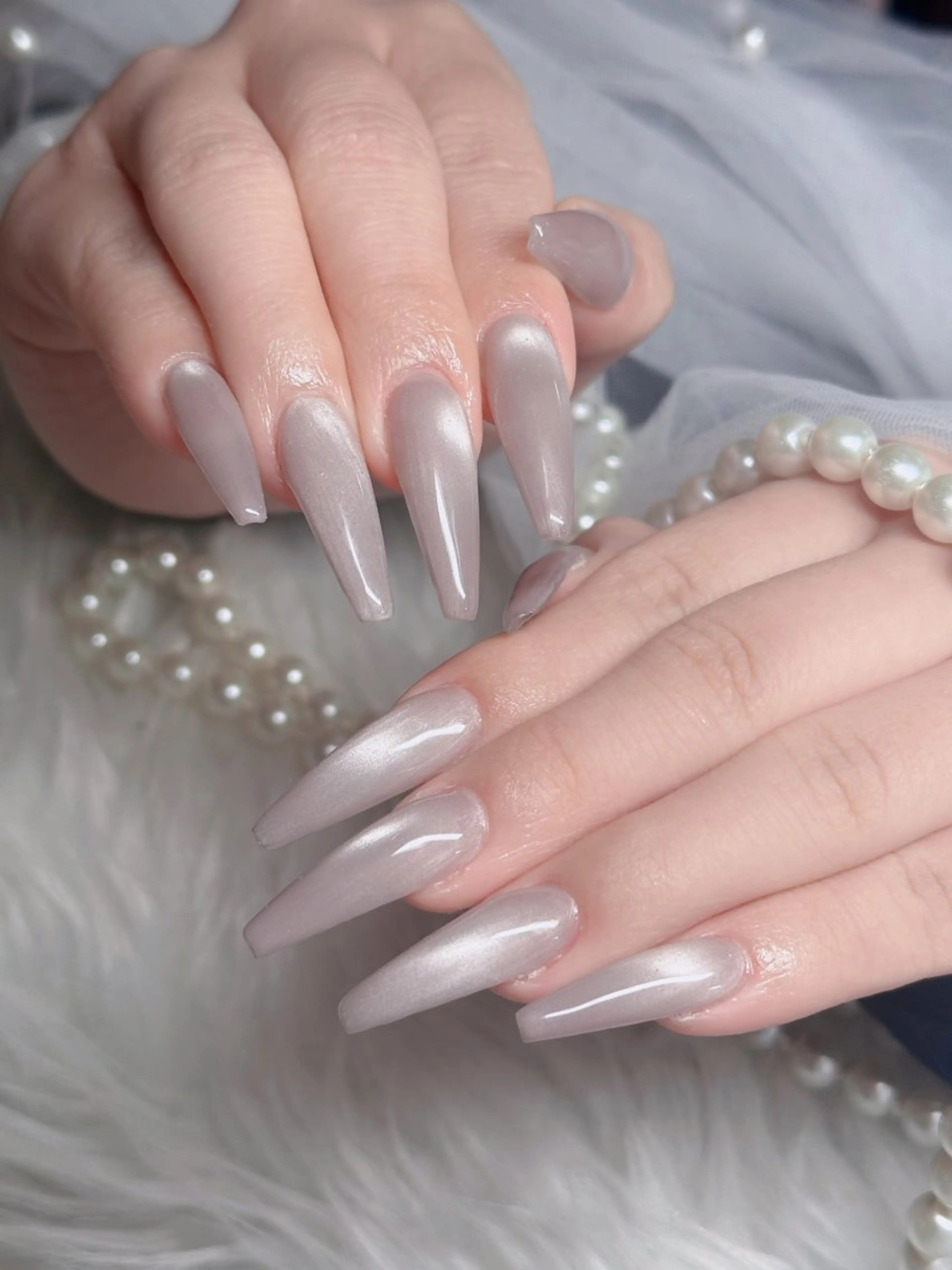 ネイル フレンチネイル ジェルネイル ハロウィン 韓国ネイル マグネットネイル ハンドネイル Hbaby nailのネイルデザイン