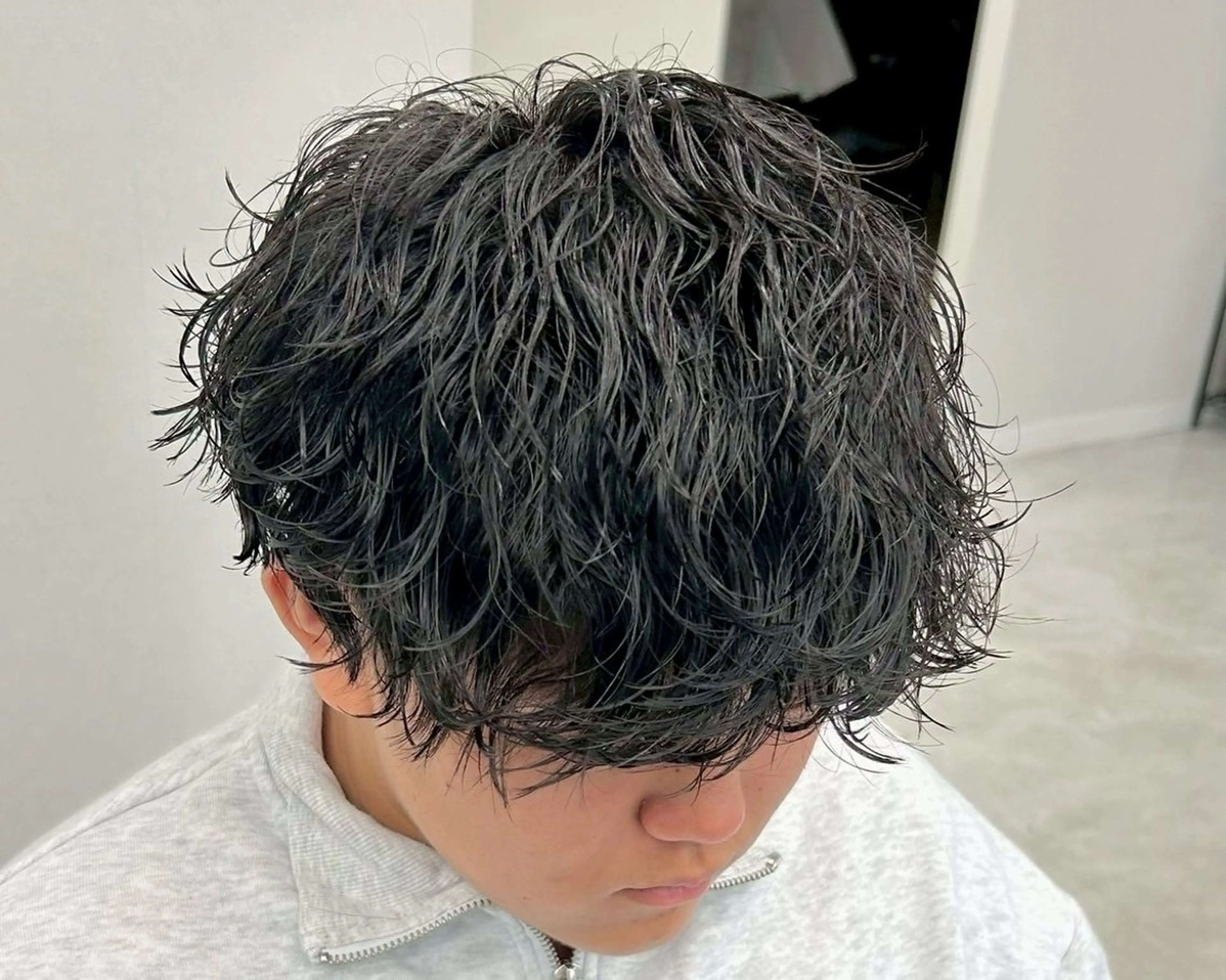 ショート パーマ メンズ 女性目線で作るメンズ パーマ☑️/Renaのヘアスタイル