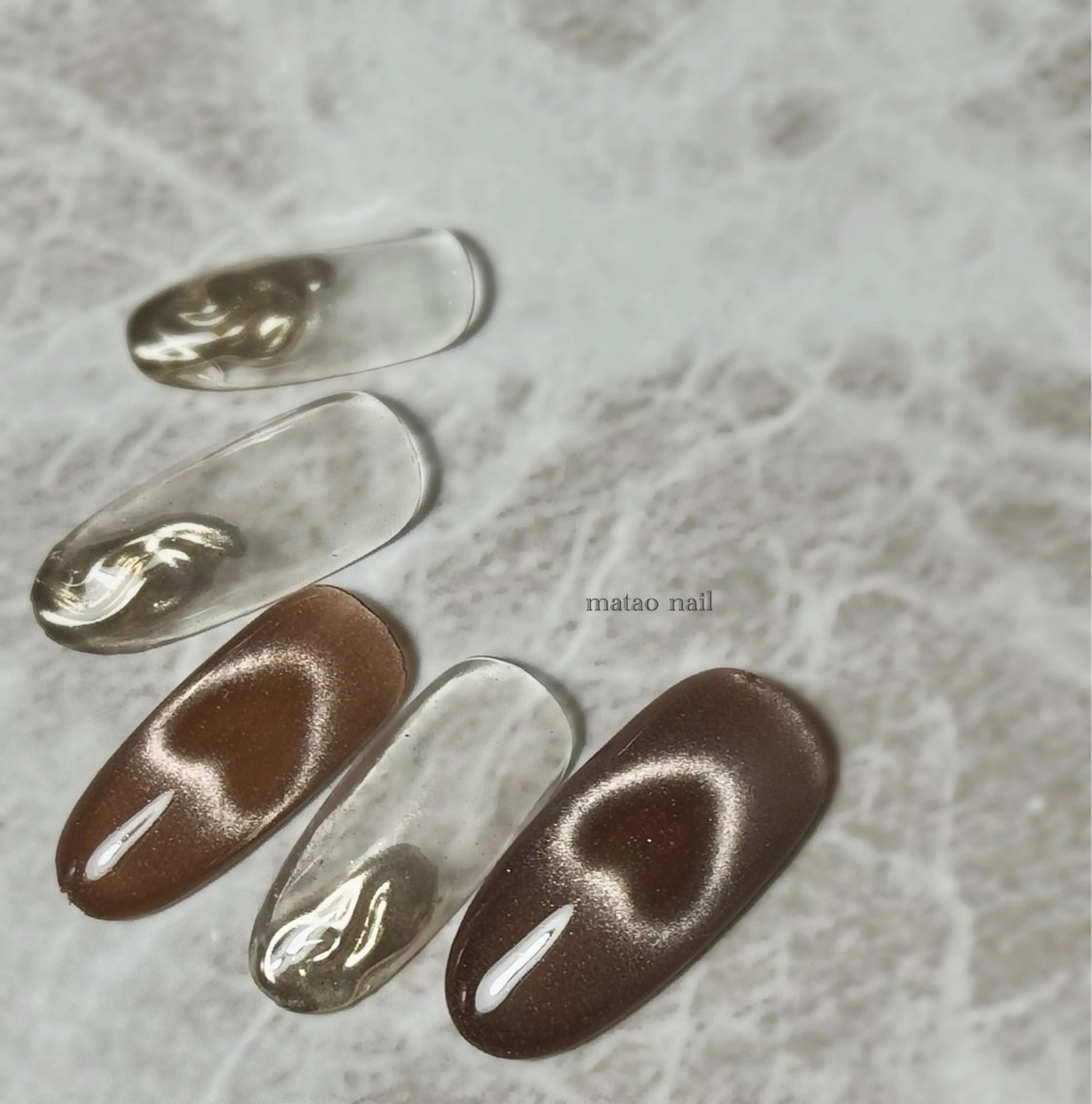 ネイル アートネイル ハート ハンドネイル フットネイル matao nailのネイルデザイン