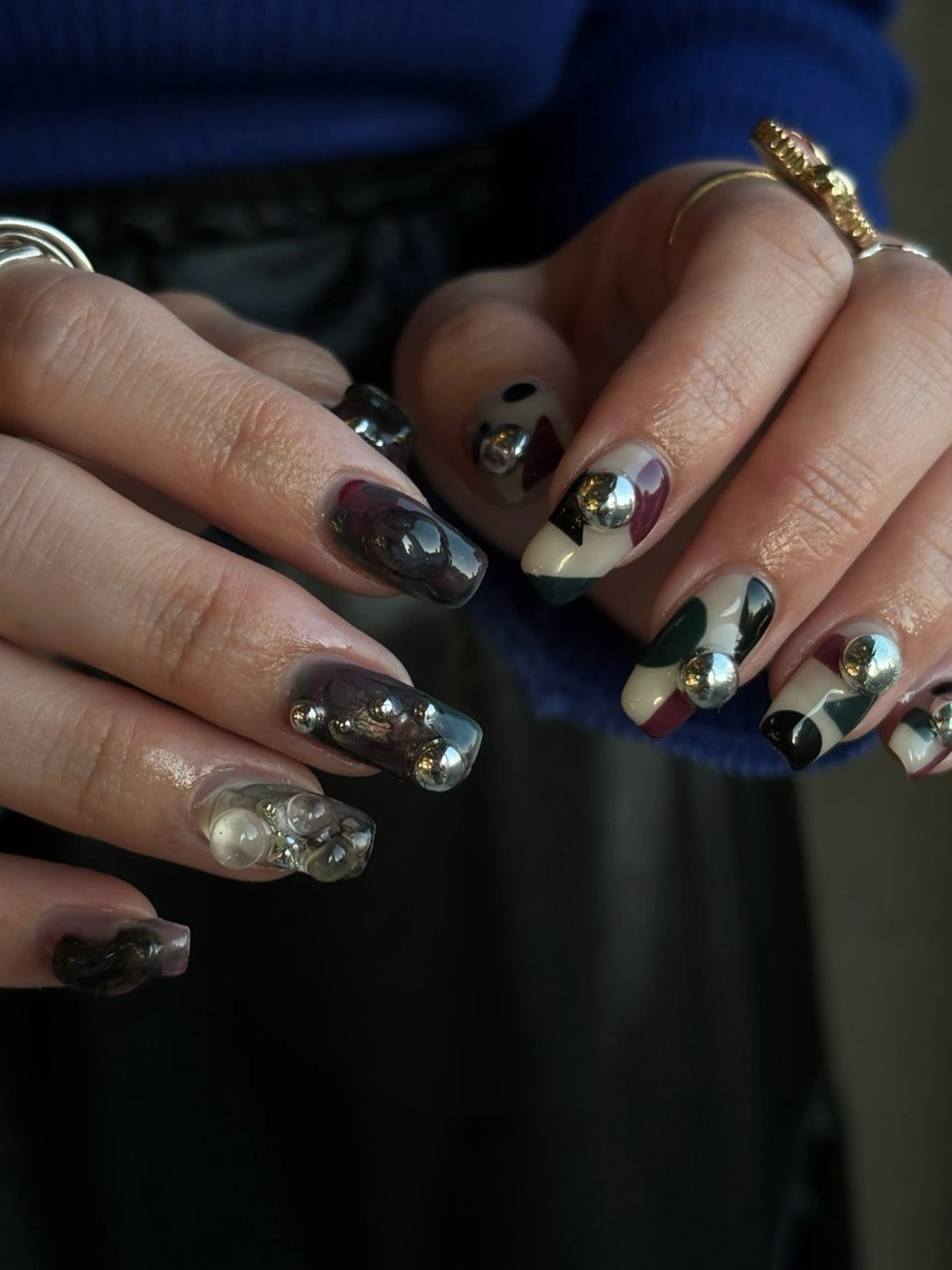 ネイル ハンドネイル nuu  栄所属・早川 里奈のネイルデザイン