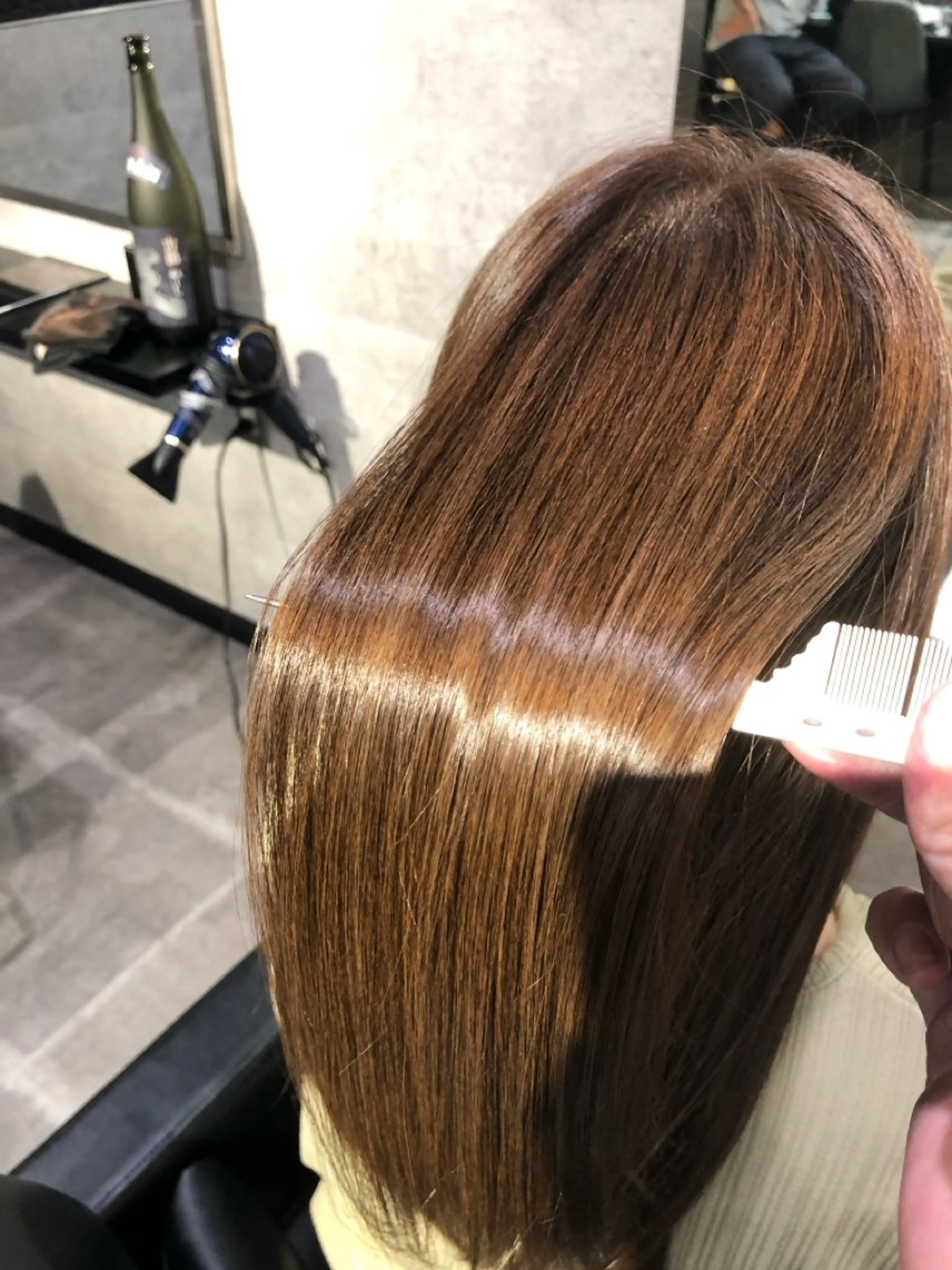 髪質改善メテオカラー+トリートメントの写真