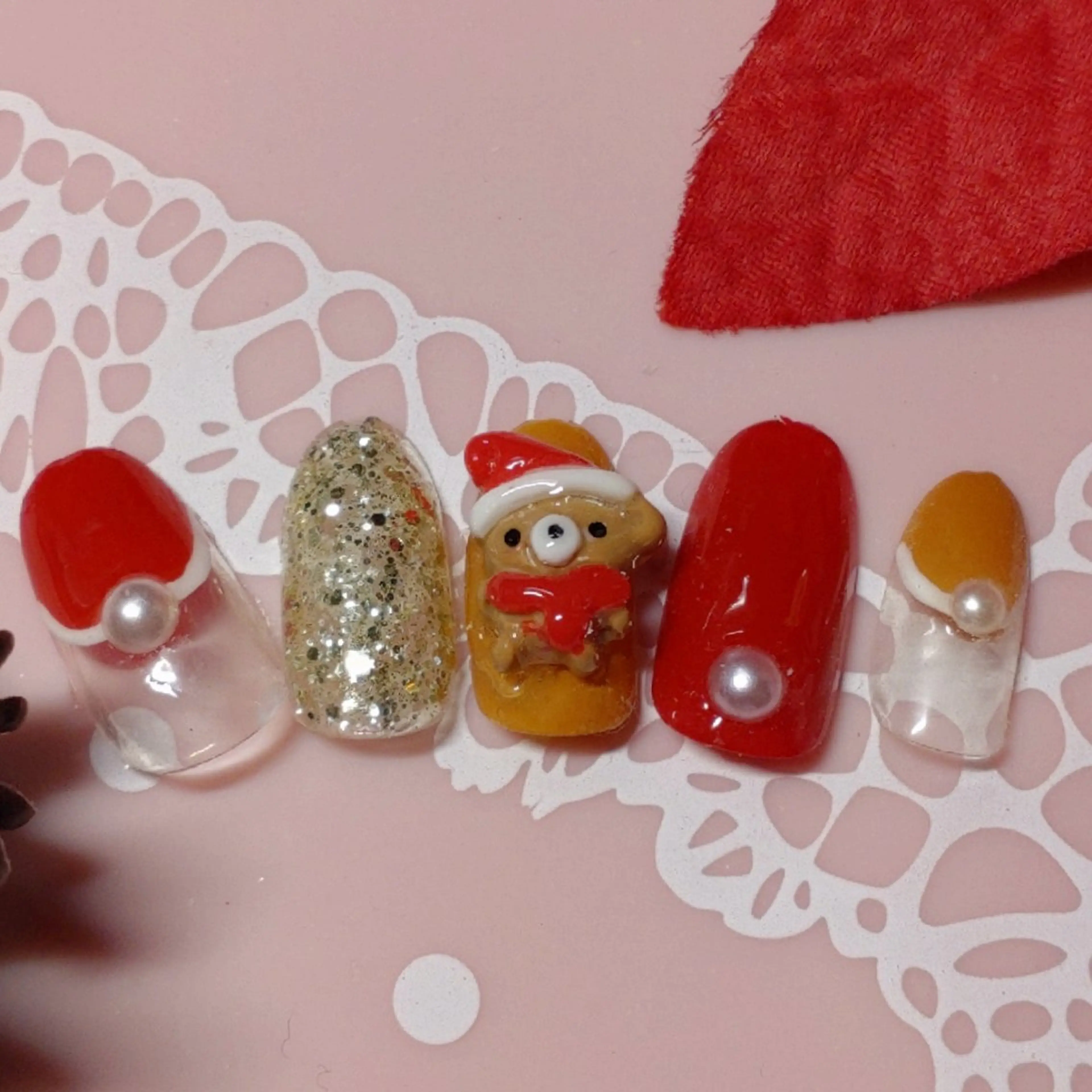 [オフ込]クリスマスネイル🎄の写真