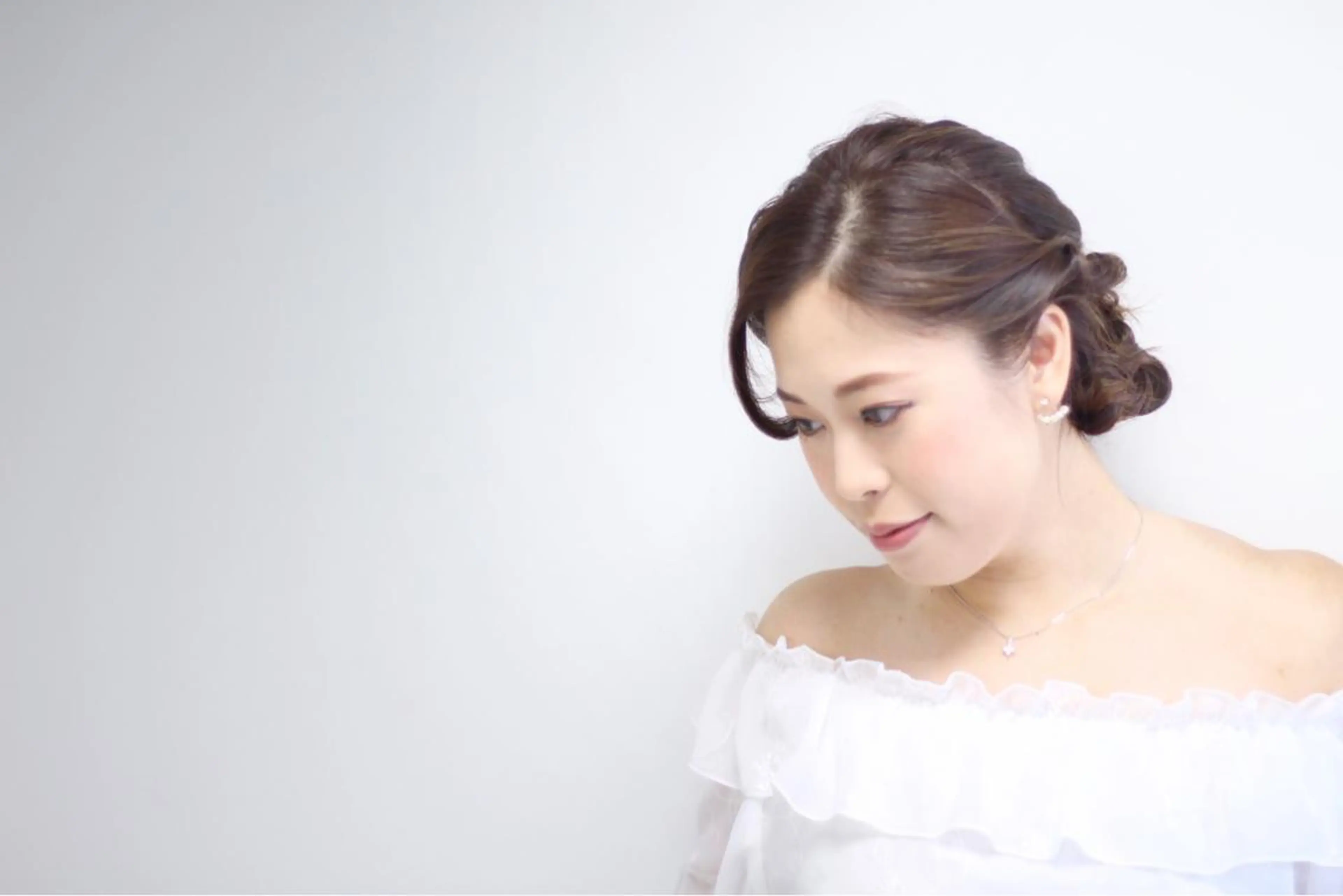 セミロング ロング カラー 安藤 明日翔のヘアスタイル