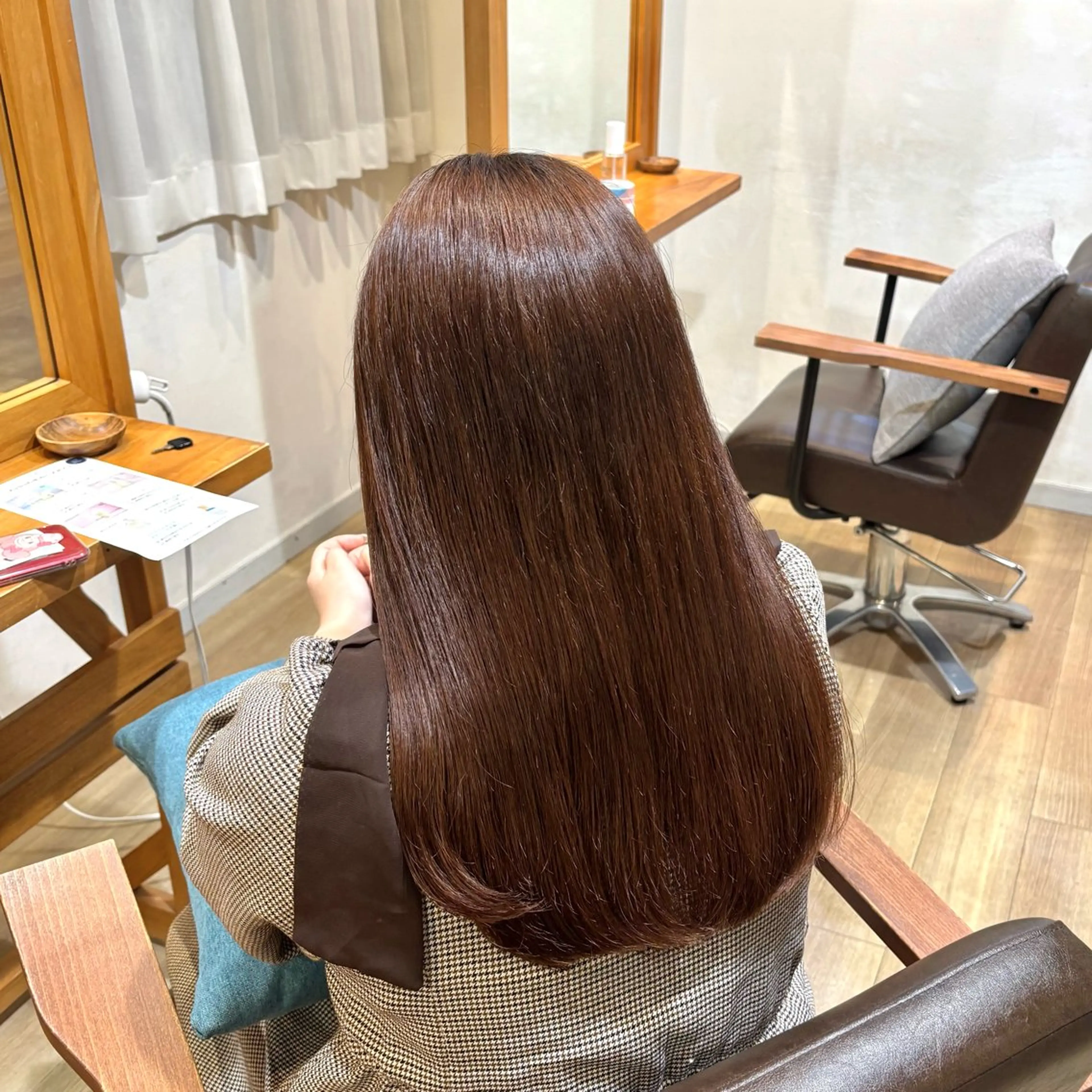 ロング カラー ベージュカラー 透明感カラー ピンクカラー ピンクベージュ カット ヘアカラー トリートメント ヘッドスパ RINNO🌷艶髪/ 透明感&艶カラーのヘアスタイル