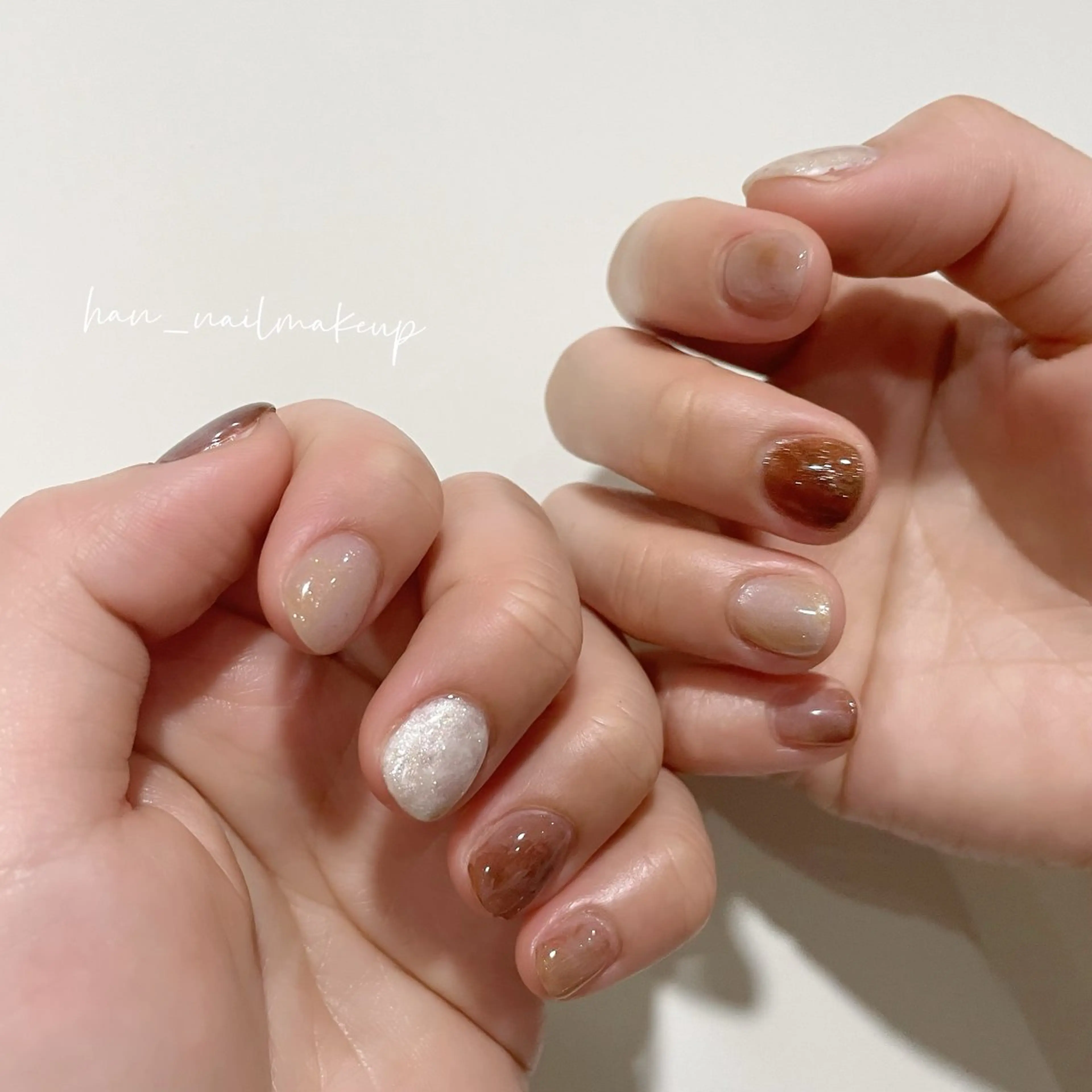 ネイル 持ち込み ハンドネイル Han Nail 【y&m】のネイルデザイン