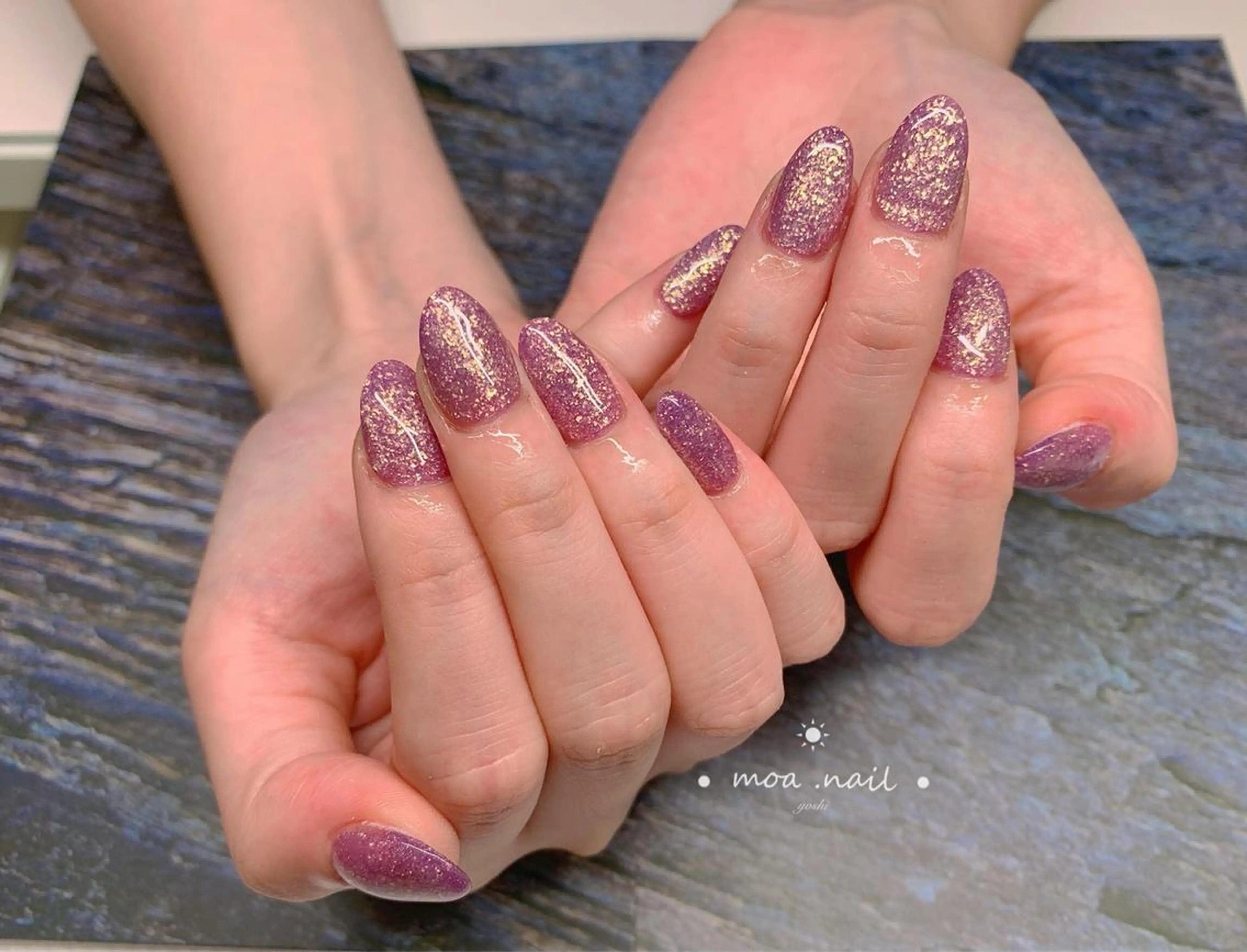 ネイル ワンカラーネイル スカルプネイル MOA NAIL所属・MoaNail🫶 Yoshiのネイルデザイン