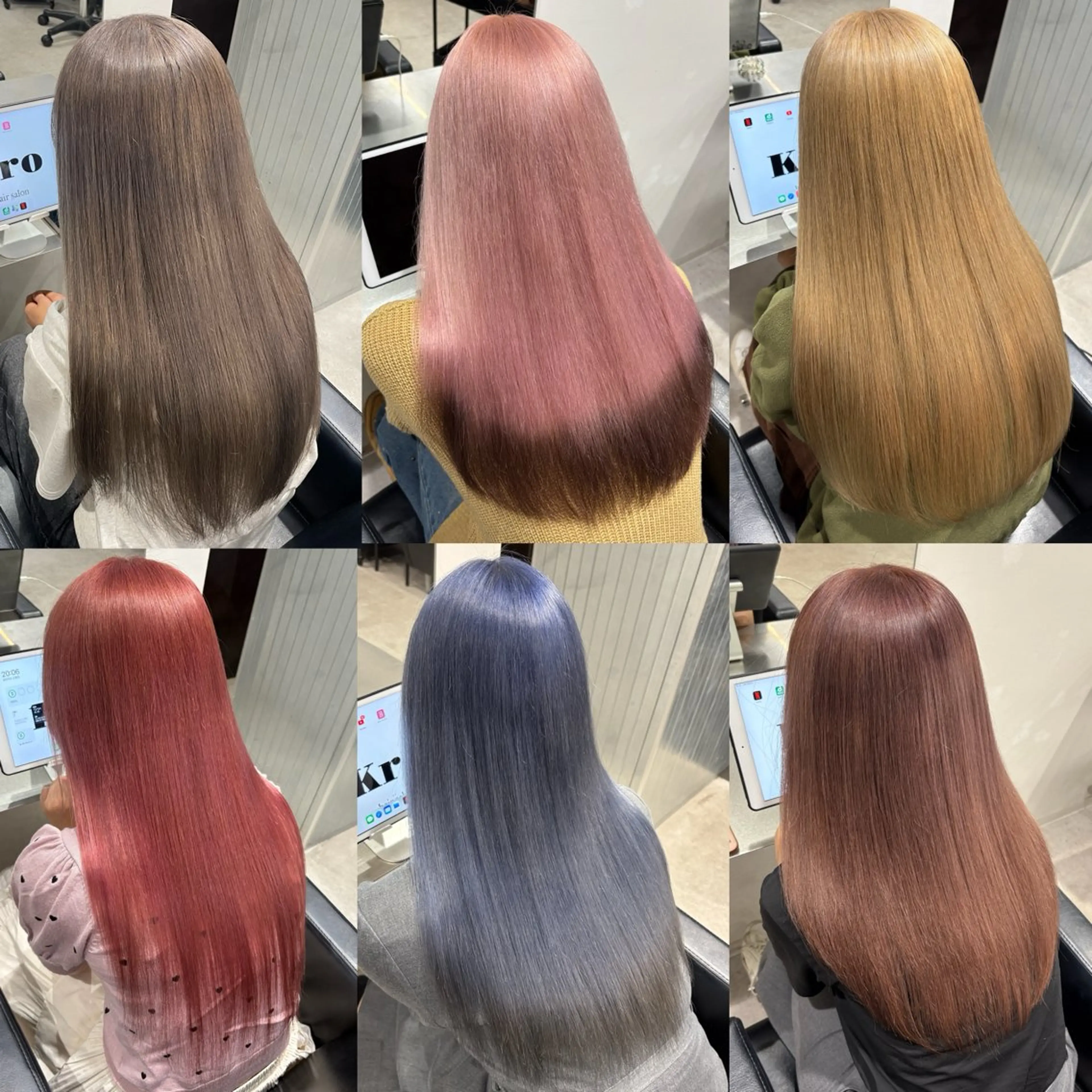 ロング ヘアカラー トリートメント MIHO☾·̩͙⋆ Kroのヘアスタイル