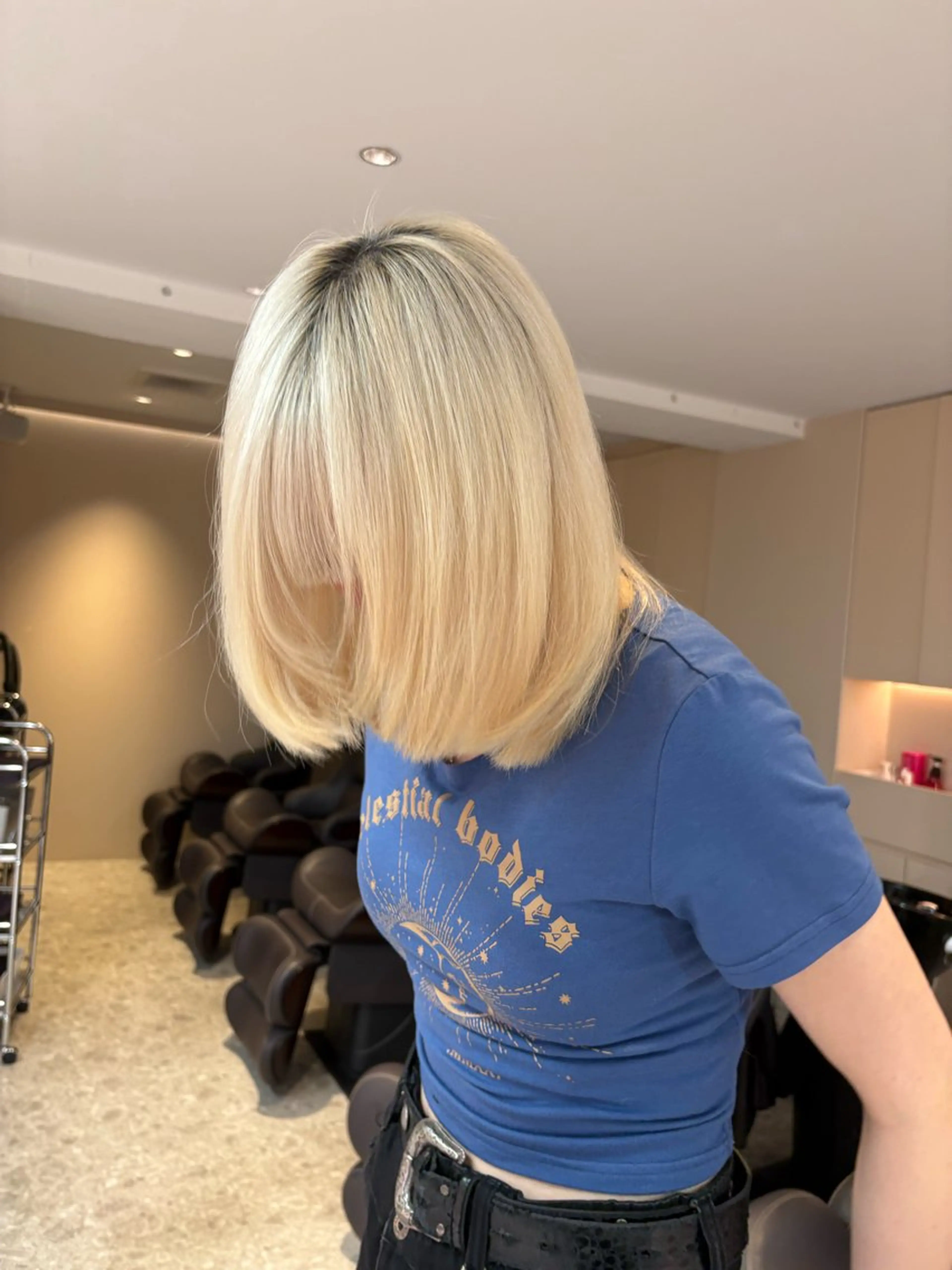 ミディアム ヘアカラー セイショウ__表参道 カラーブリーチ✨のヘアスタイル