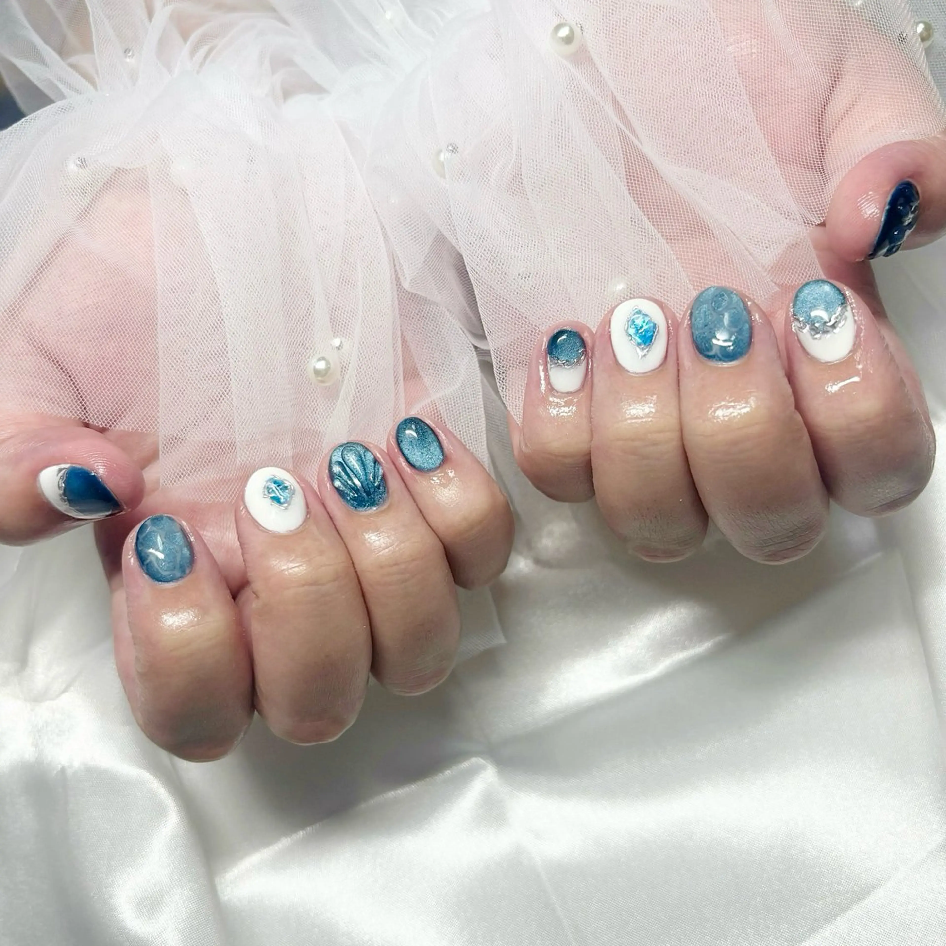 ネイル ハンドネイル nail salon Ecrin所属・前島 稀歩のネイルデザイン