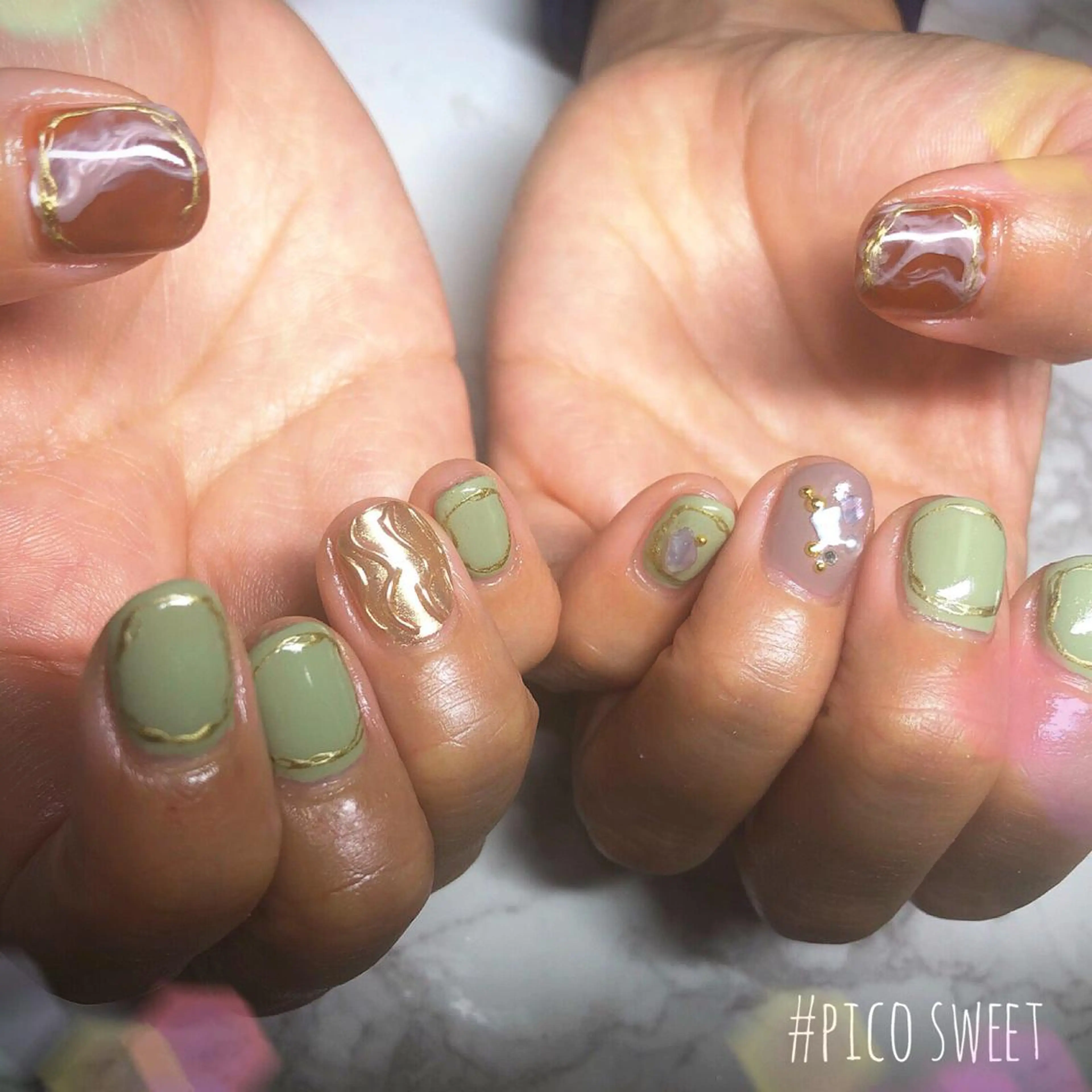 ネイル 黄色 ネイルサロン翼所属・ネイルサロン 翼【仙川4分】のネイルデザイン