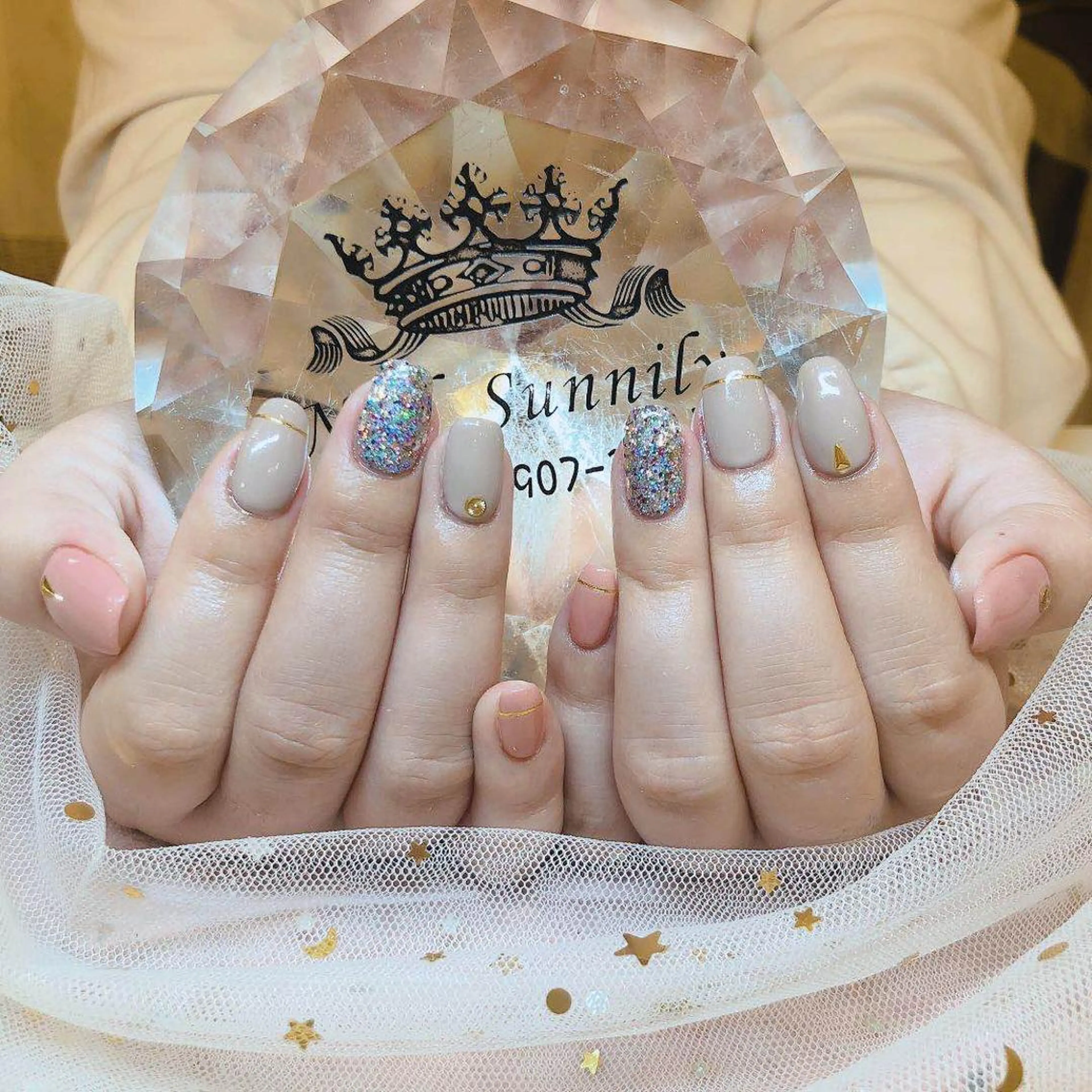 ネイル 長さだし専門店 M2　rikaのネイルデザイン