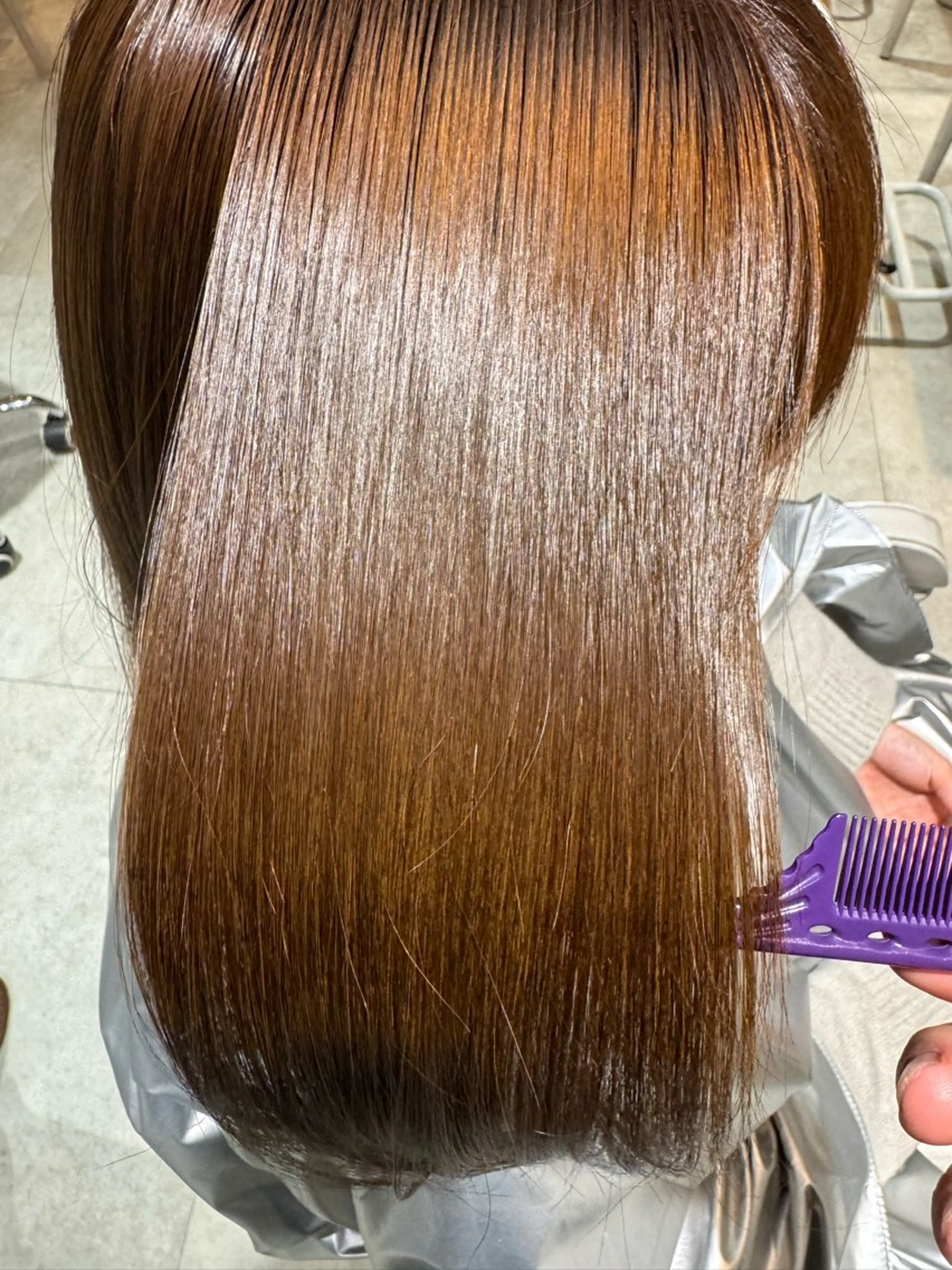 ロング カラー 浦野 龍太のヘアスタイル