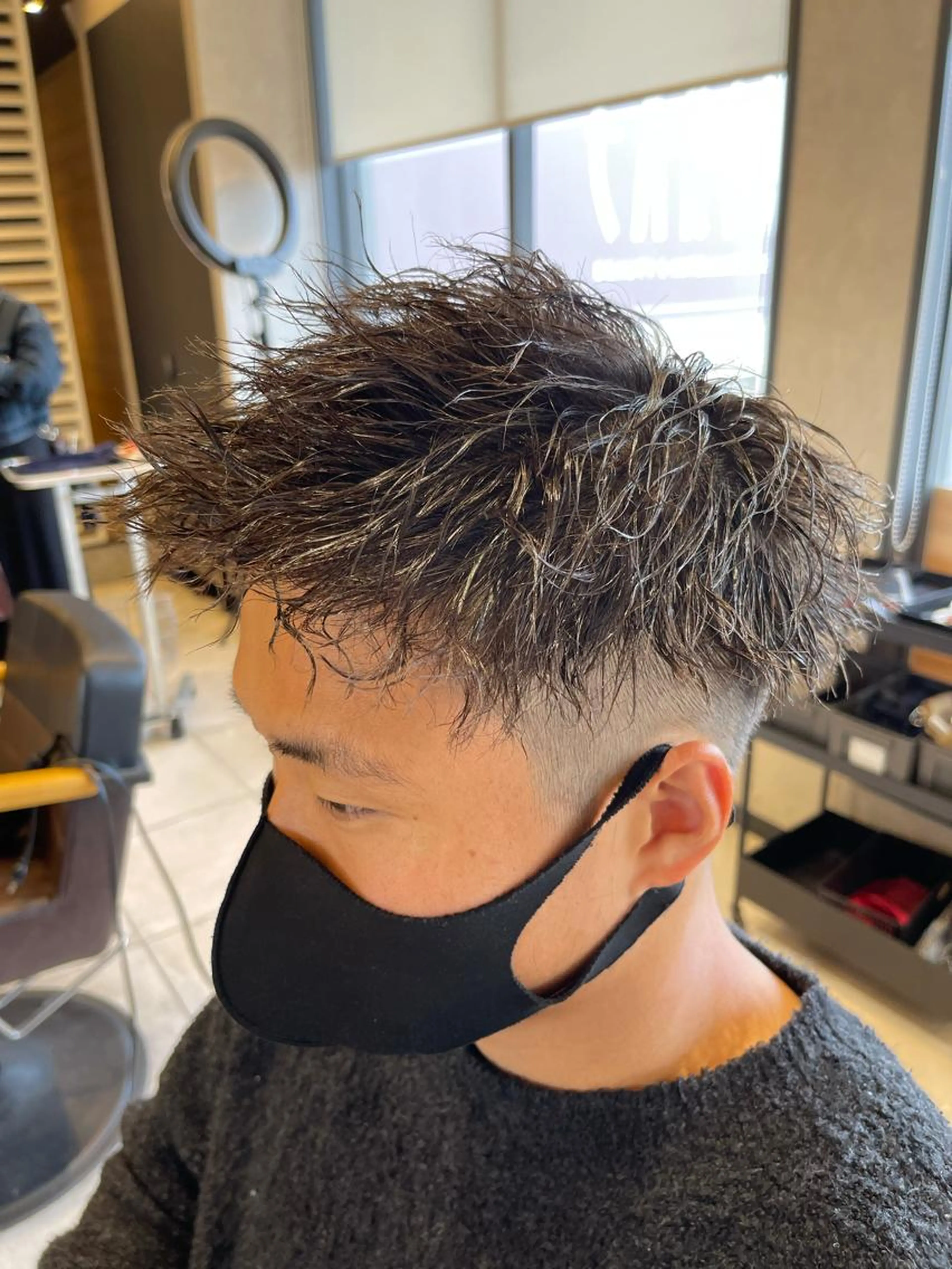 ⭐️メンズ専用⭐️ メンズ人気No.3 カット＋ツイストパーマ11000円の写真