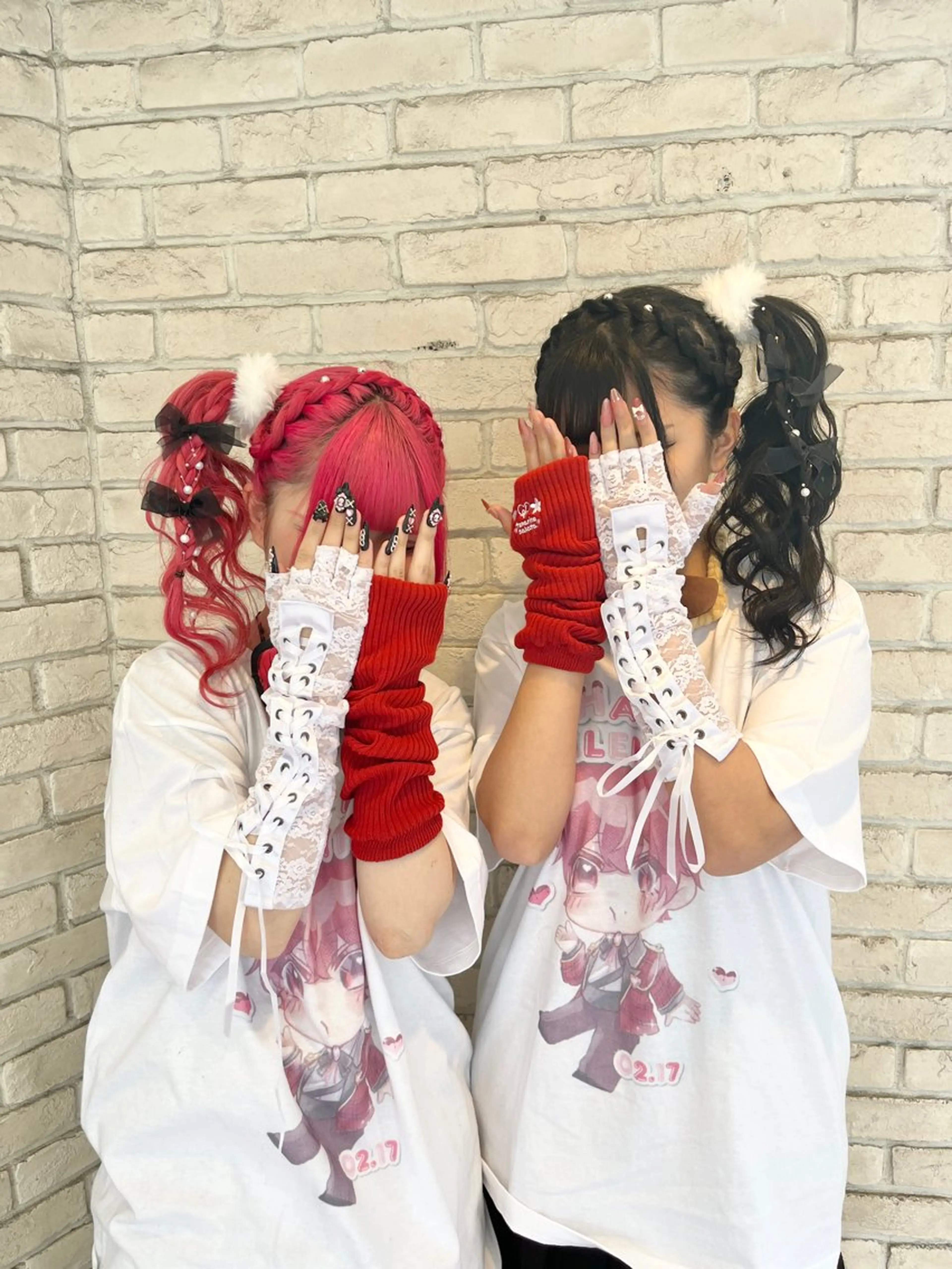 🎀🍓ライブ・イベント用🍓🎀❤️💗ヘアメ🪩🐻❤️‍🔥の写真