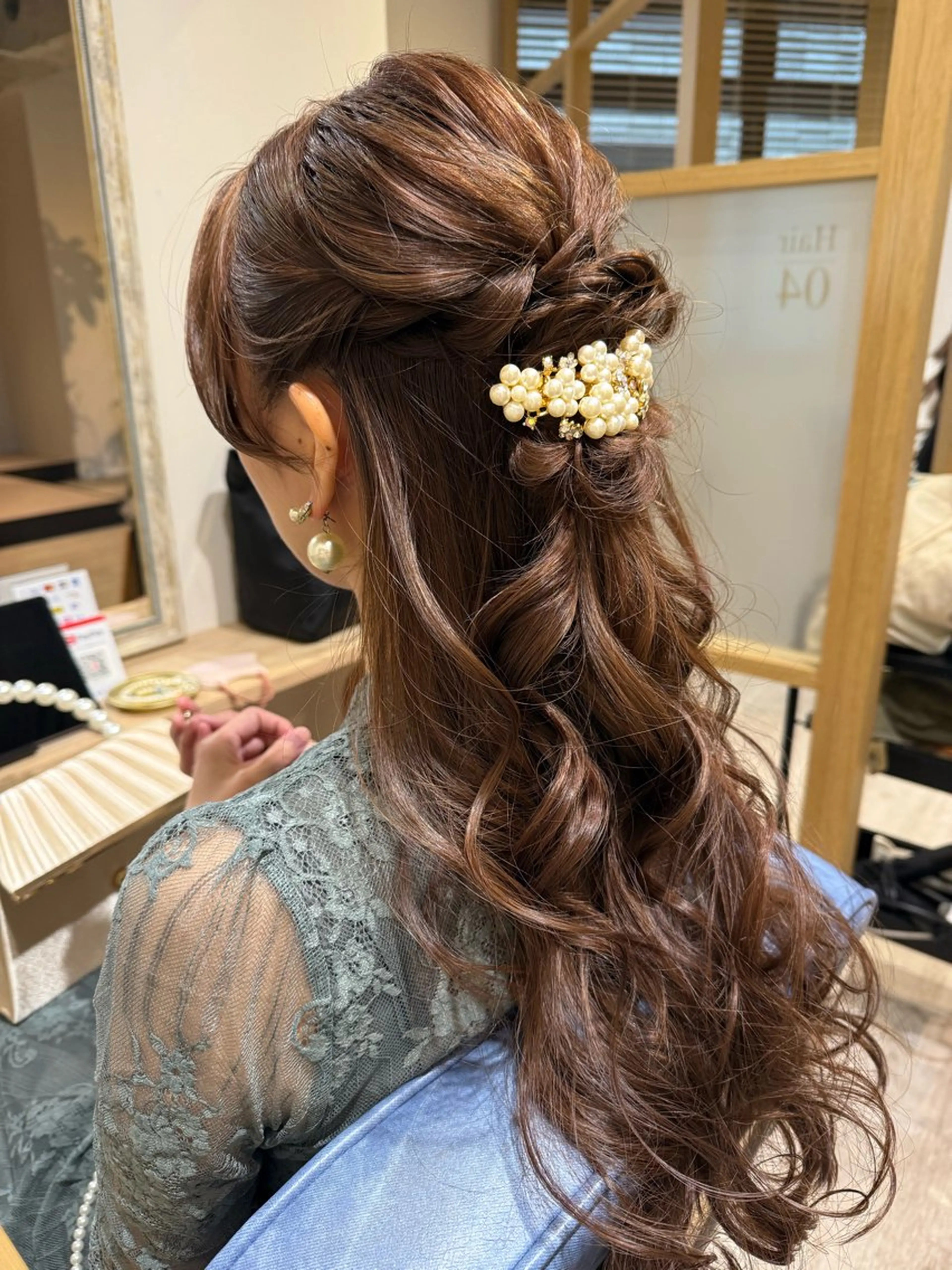 ロング ヘアセット Connect Rumiのヘアスタイル