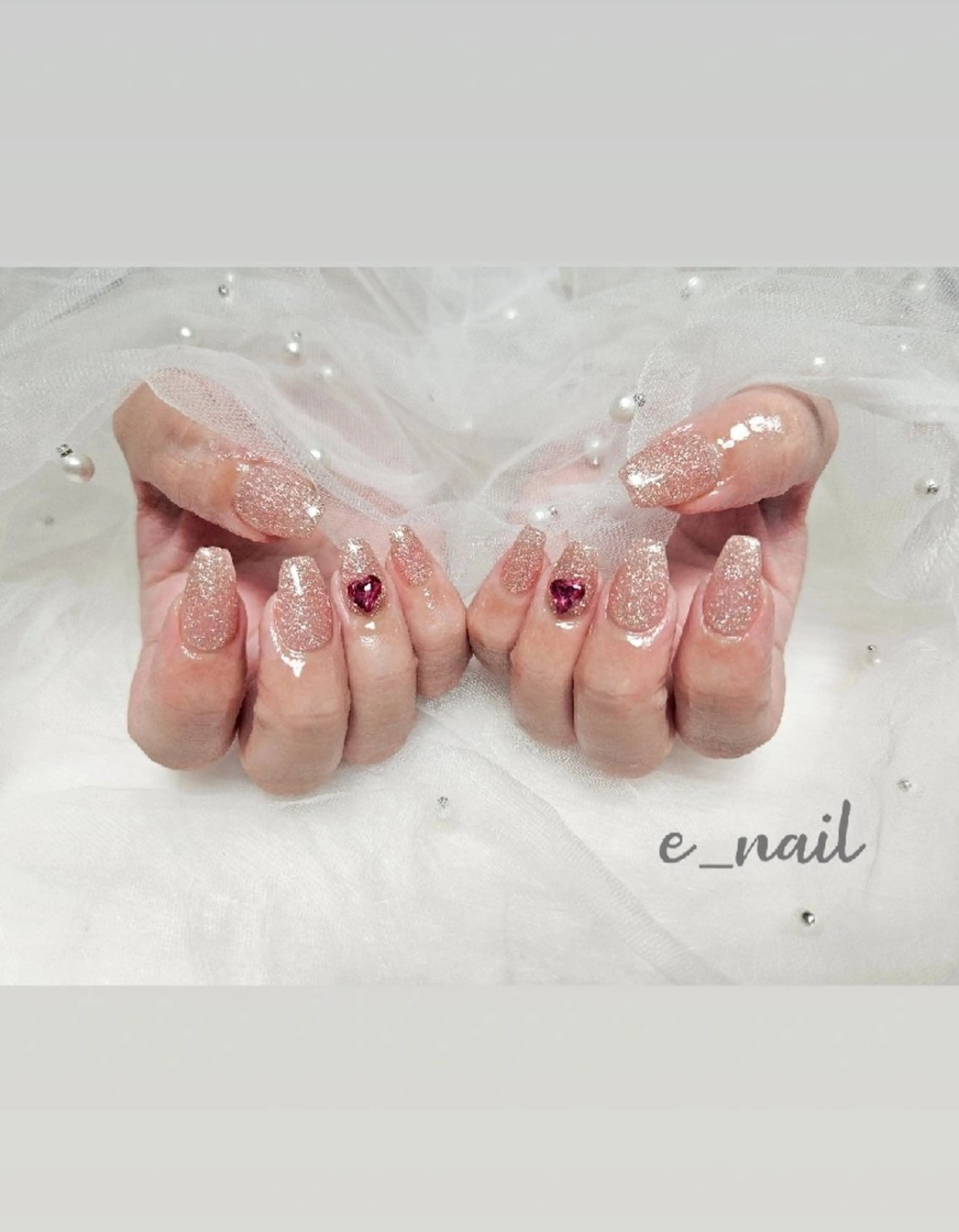 ネイル e_nail🍀自宅 サロン八潮eri☆　のネイルデザイン