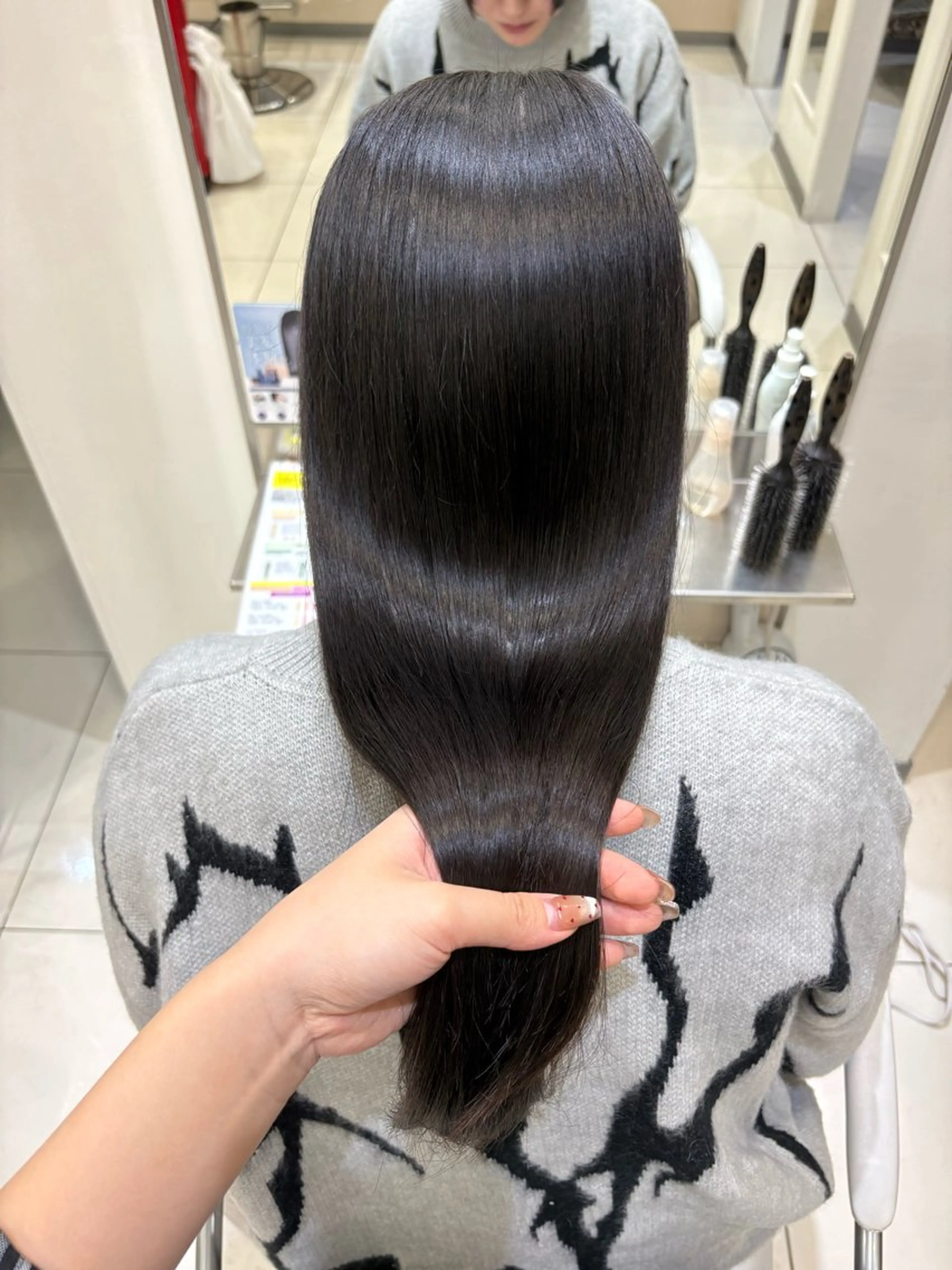 ロング トリートメント カット トリートメント 久保山 ことのヘアスタイル