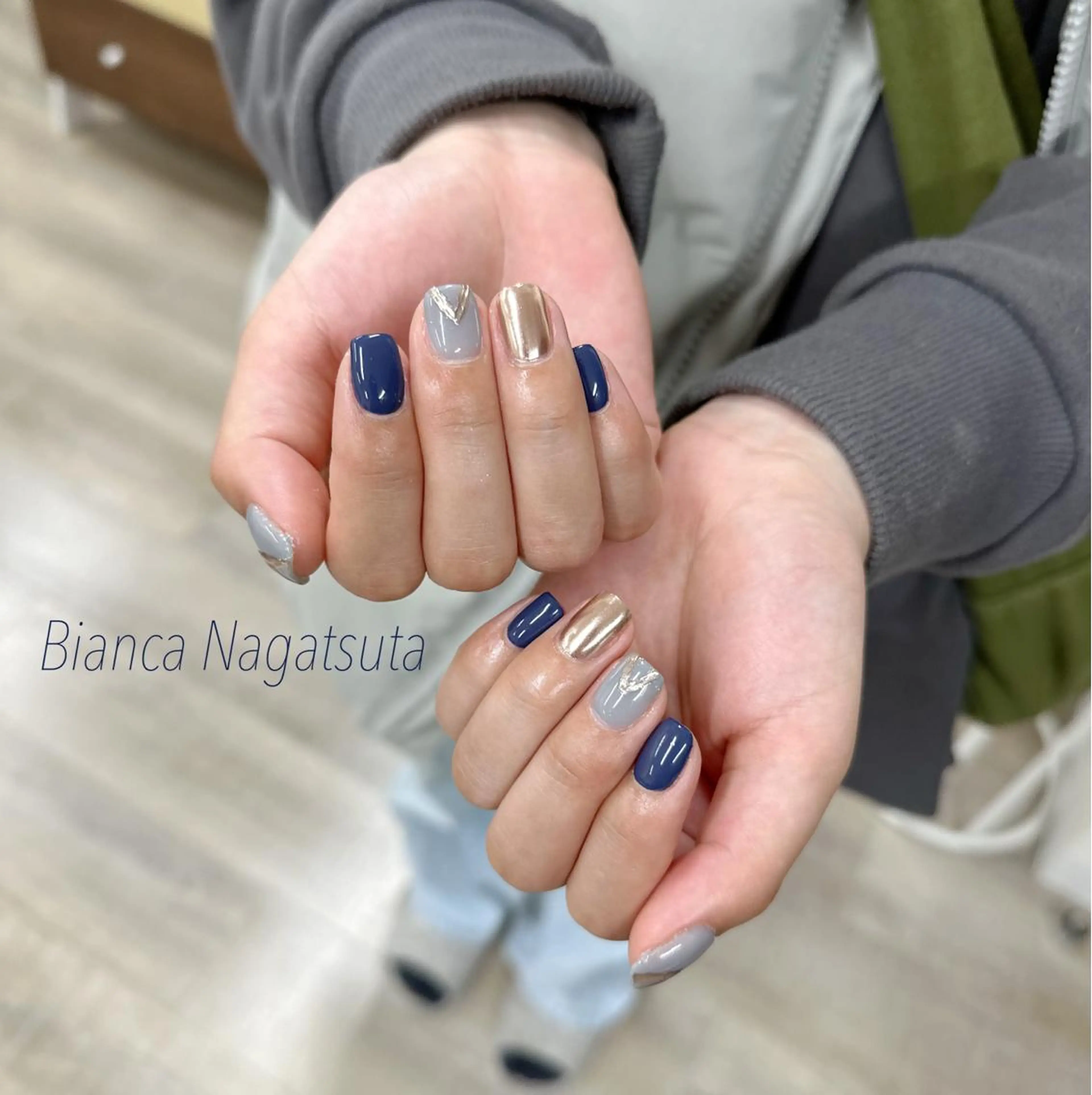 ネイル Bianca🦋 AIRAのネイルデザイン