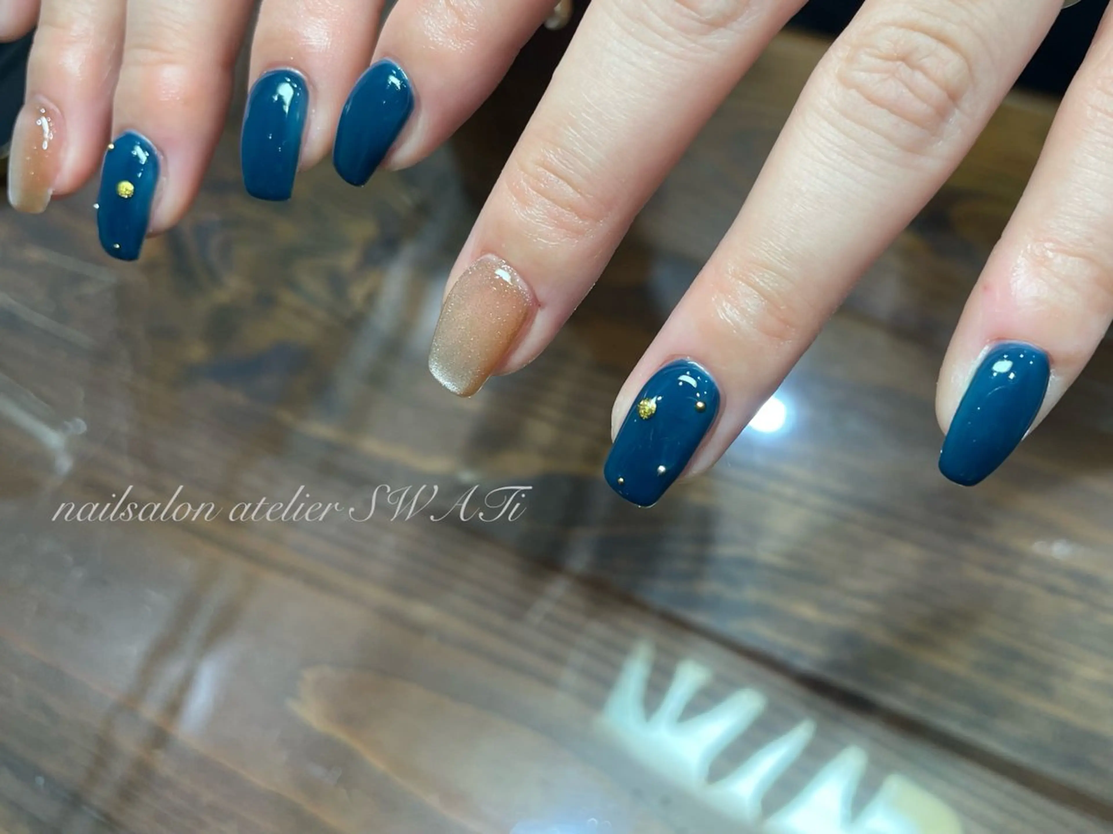 ネイル ハンドネイル ヘアーサロン大野所属・nailsalon SWATiのネイルデザイン