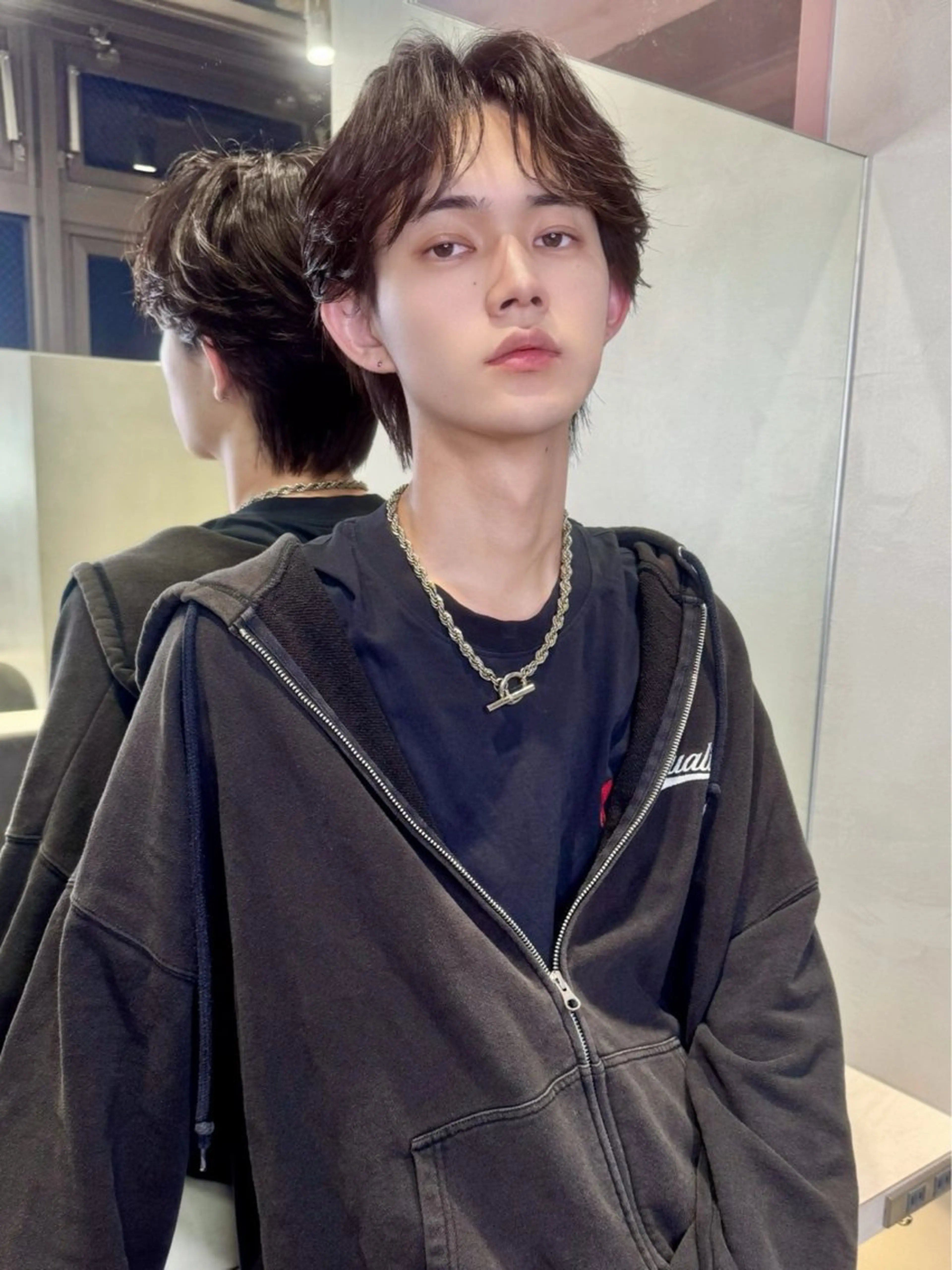 カラー ヘアアレンジ 🩵縮毛矯正 /🫧harukaのヘアスタイル