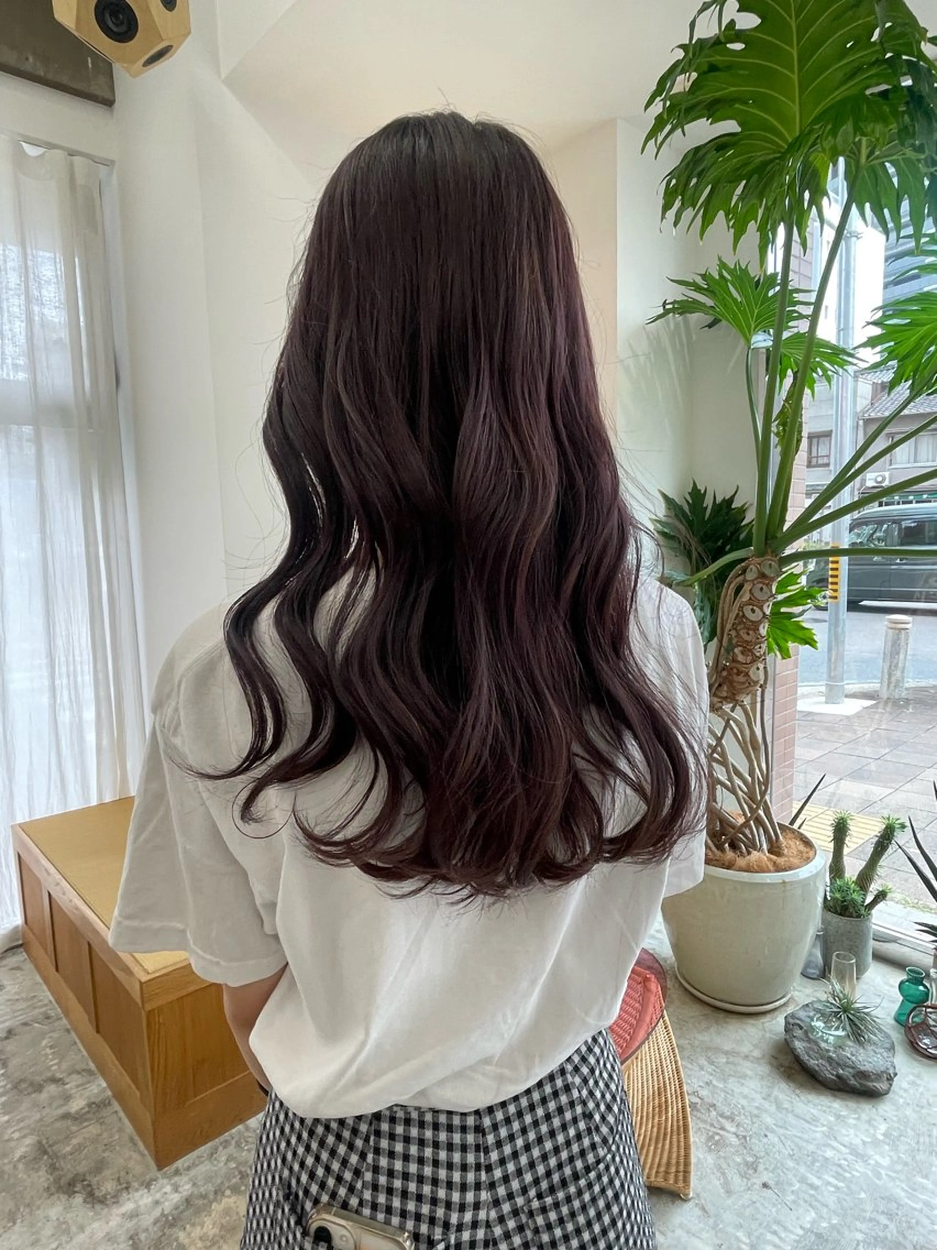 ロング カラー 垢抜けパツっとボブ/ SAHO / OAKのヘアスタイル