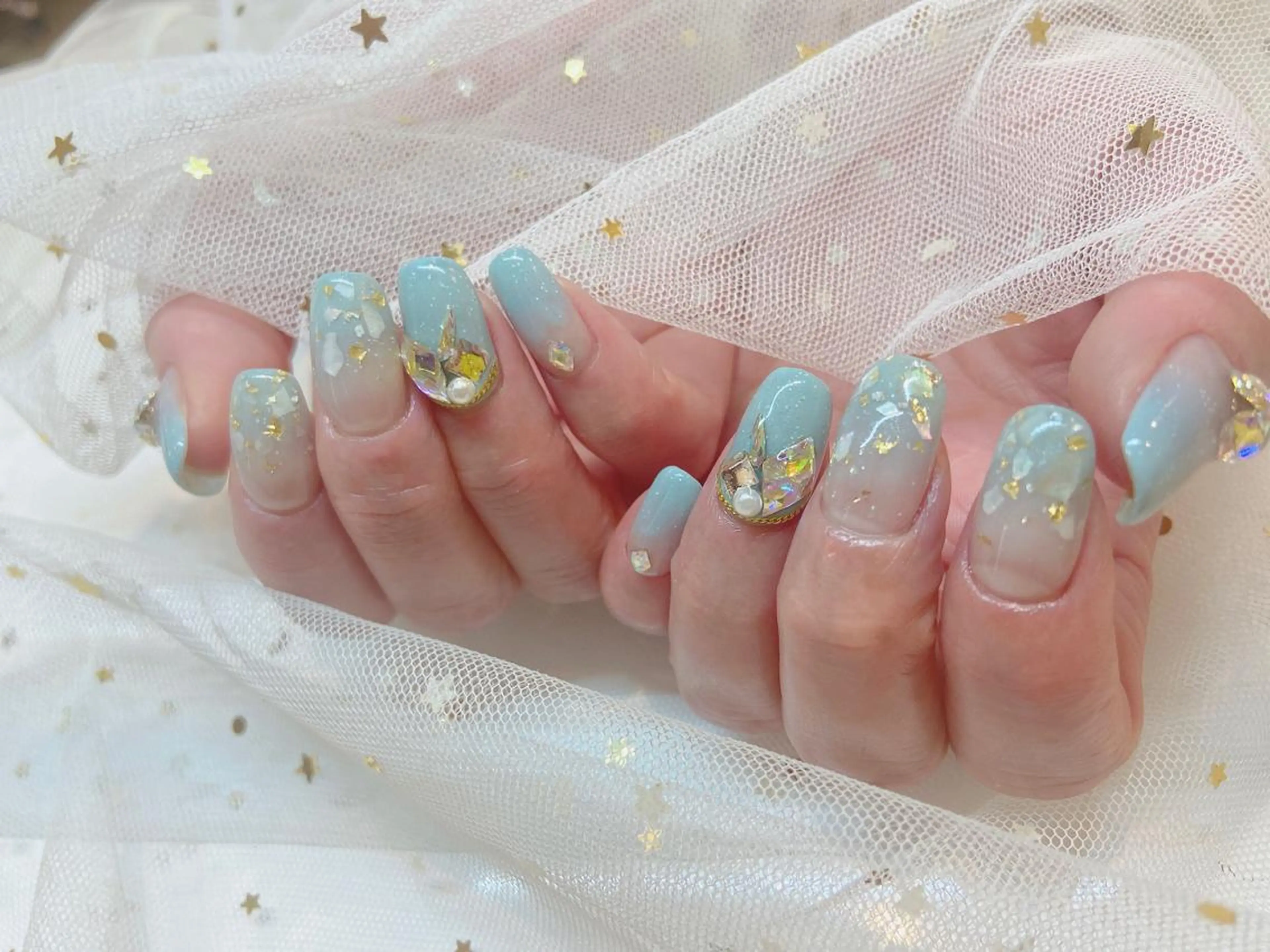 ネイル 長さだし専門店 M2　rikaのネイルデザイン