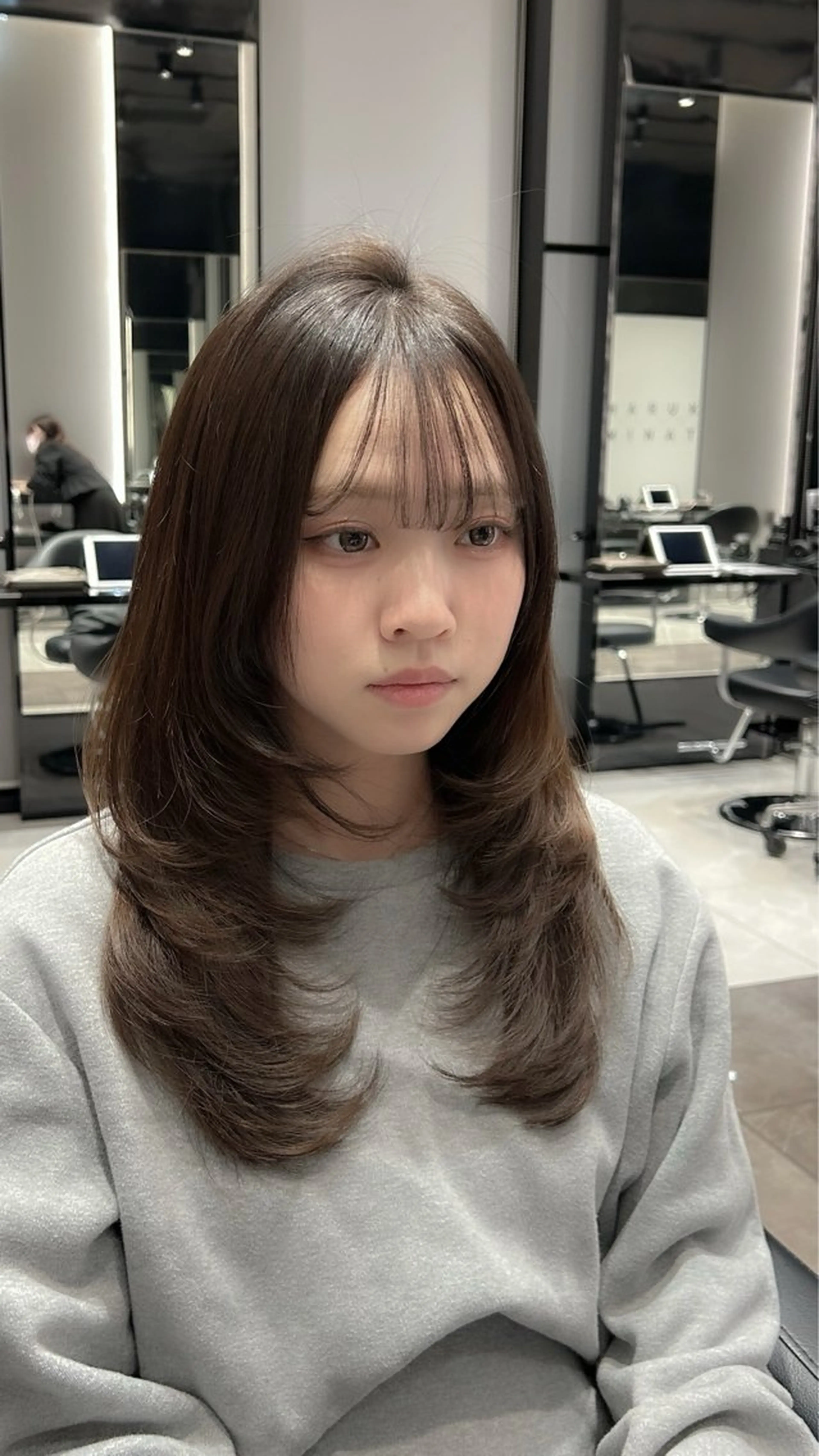 ロング 中村 夢咲のヘアスタイル